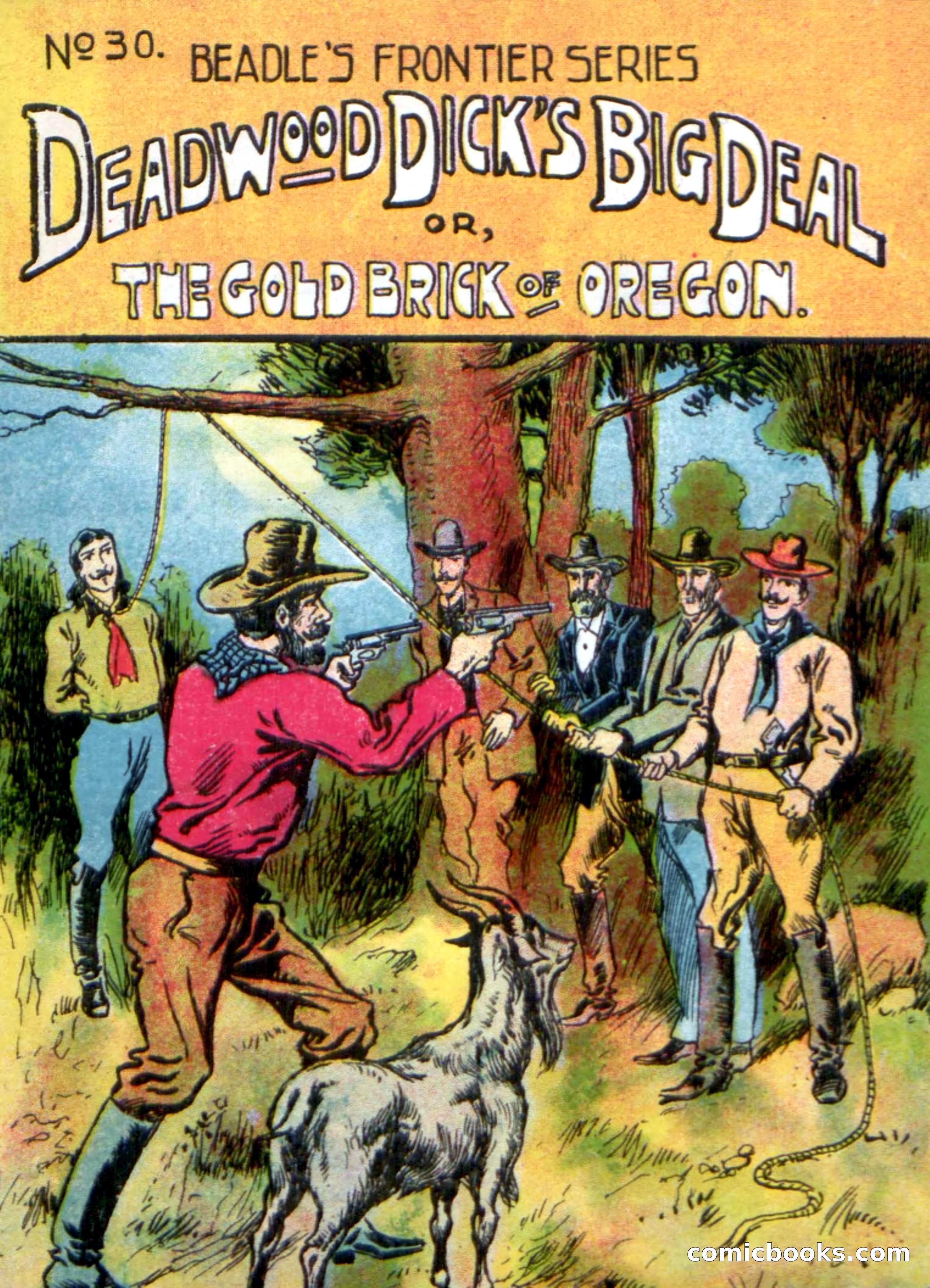 Deadwood Dick's Big Deal; or, The Gold Brick of Oregon