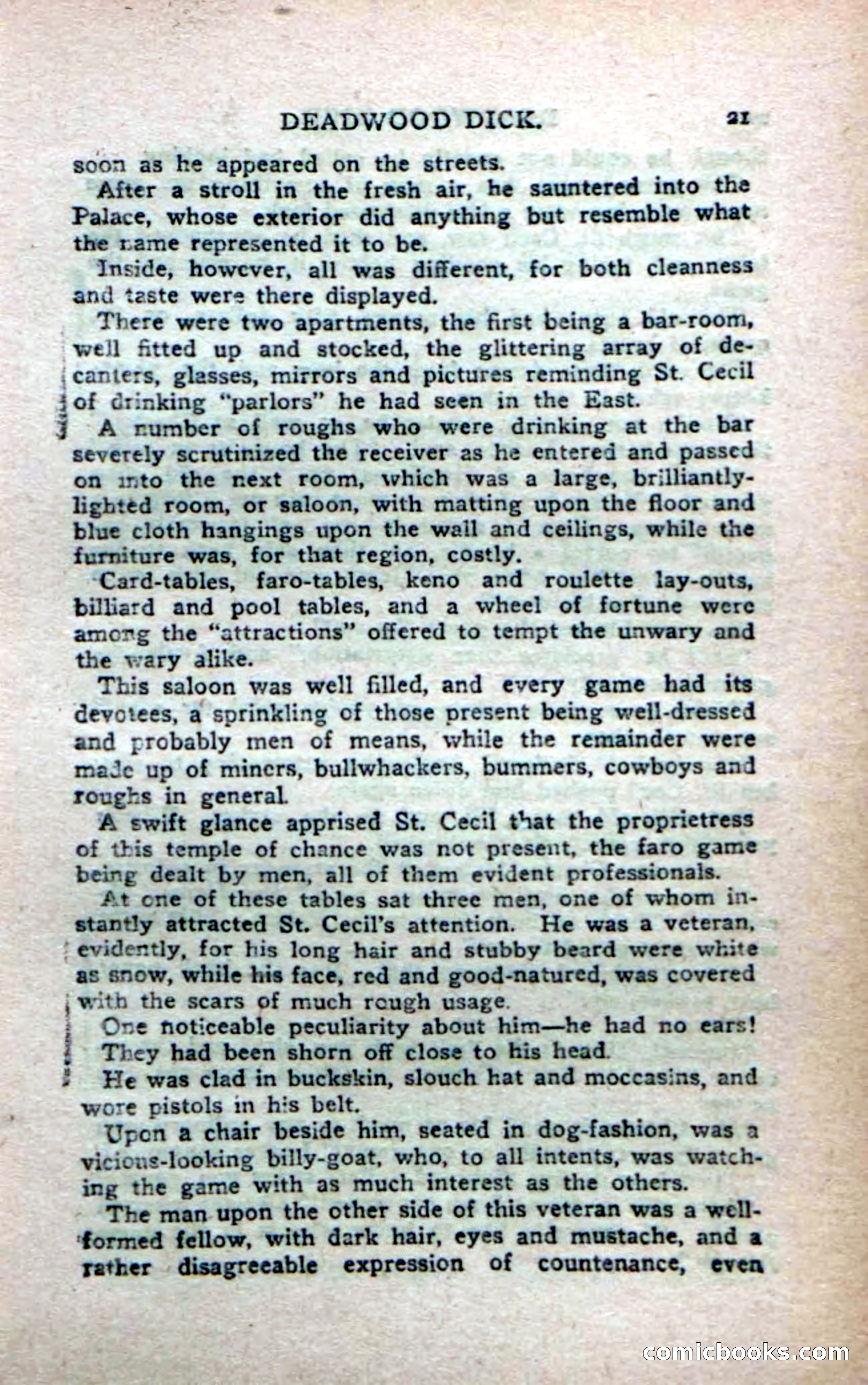 Deadwood Dick's Big Deal; or, The Gold Brick of Oregon — page 19 of 100