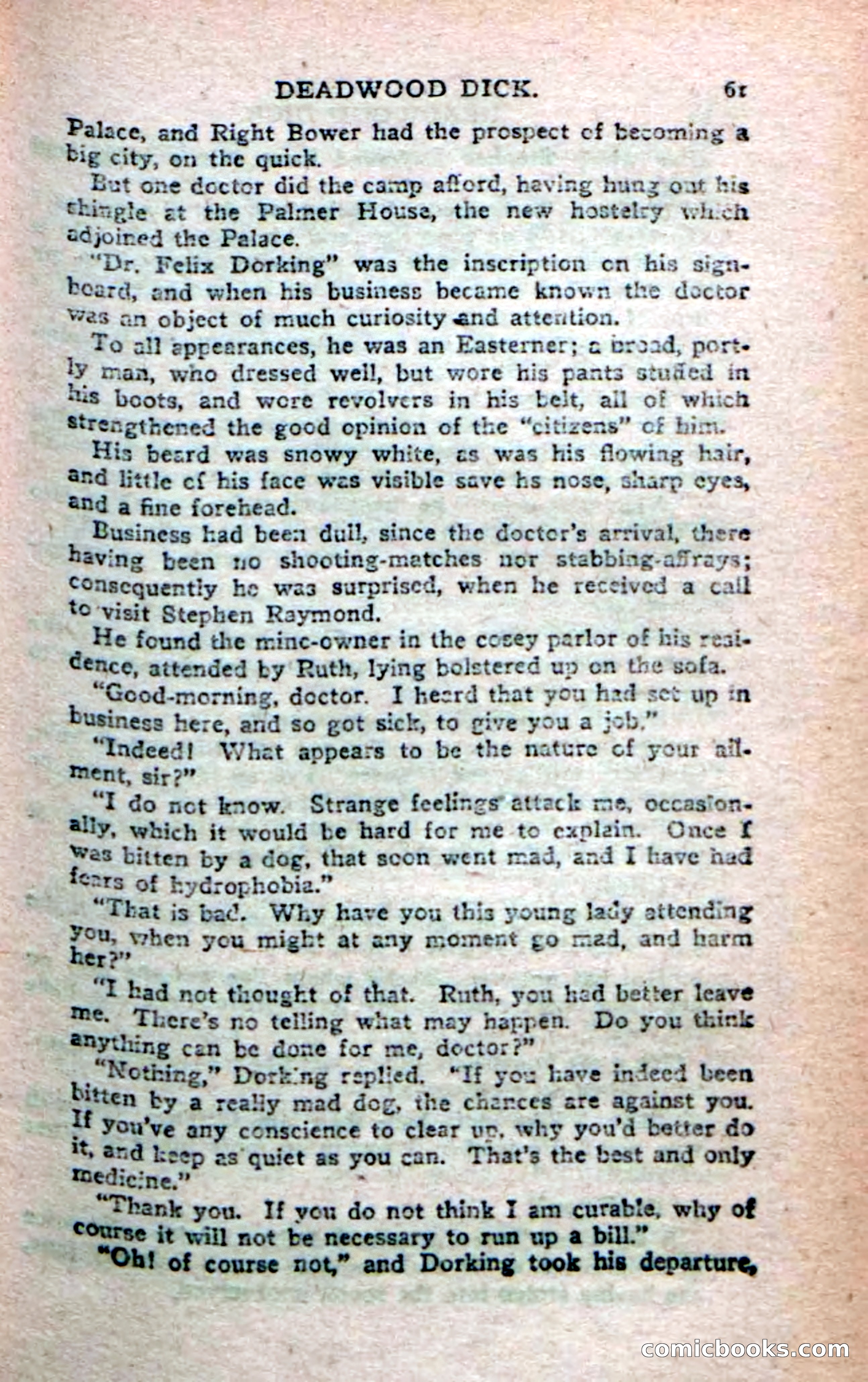 Deadwood Dick's Big Deal; or, The Gold Brick of Oregon — page 59 of 100