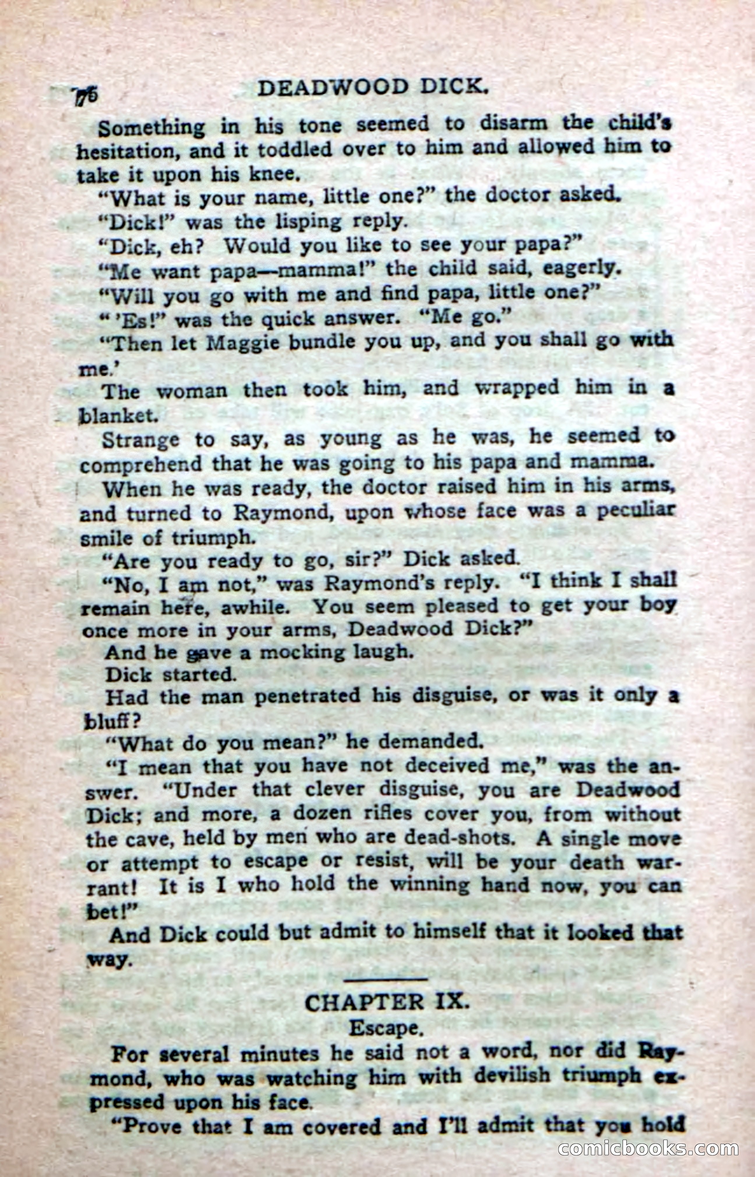 Deadwood Dick's Big Deal; or, The Gold Brick of Oregon — page 74 of 100