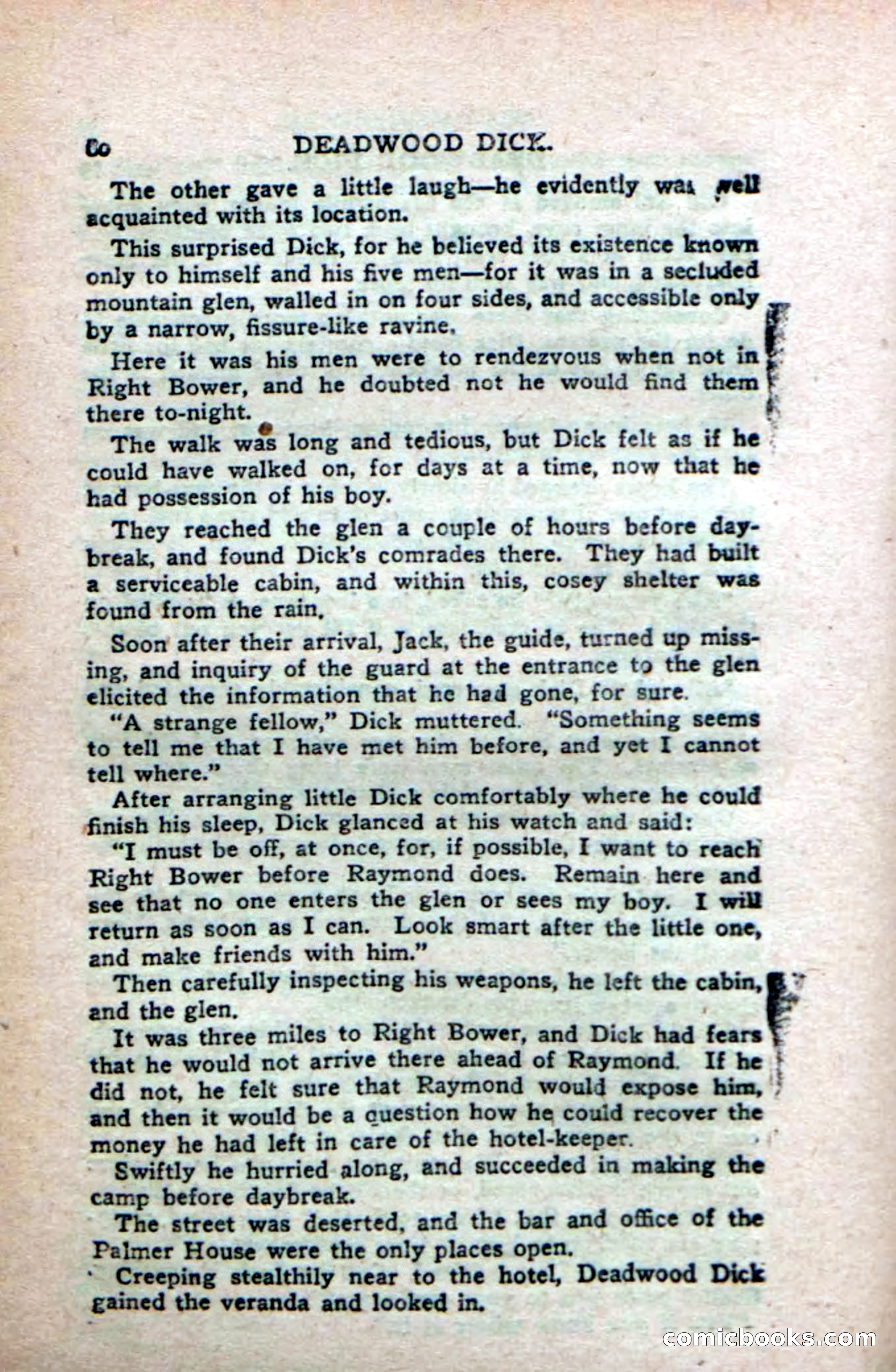 Deadwood Dick's Big Deal; or, The Gold Brick of Oregon — page 78 of 100