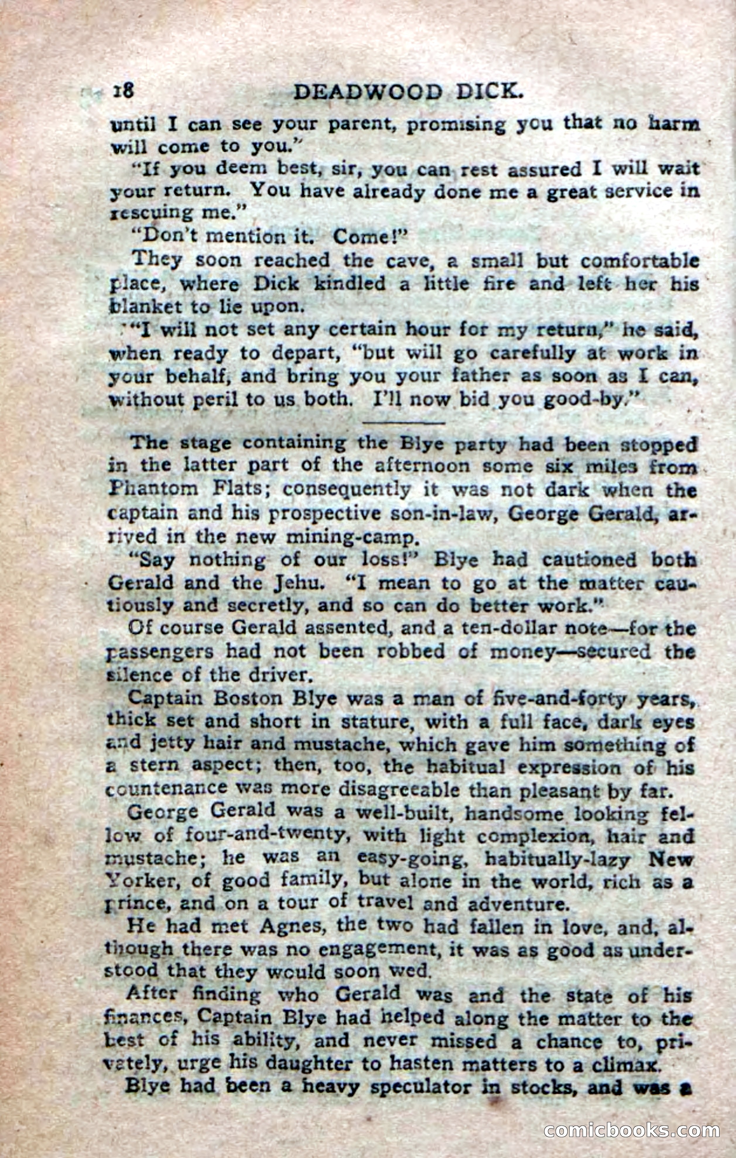 Deadwood Dick's Dozen; or The Fakir of Phantom Flats — page 16 of 100