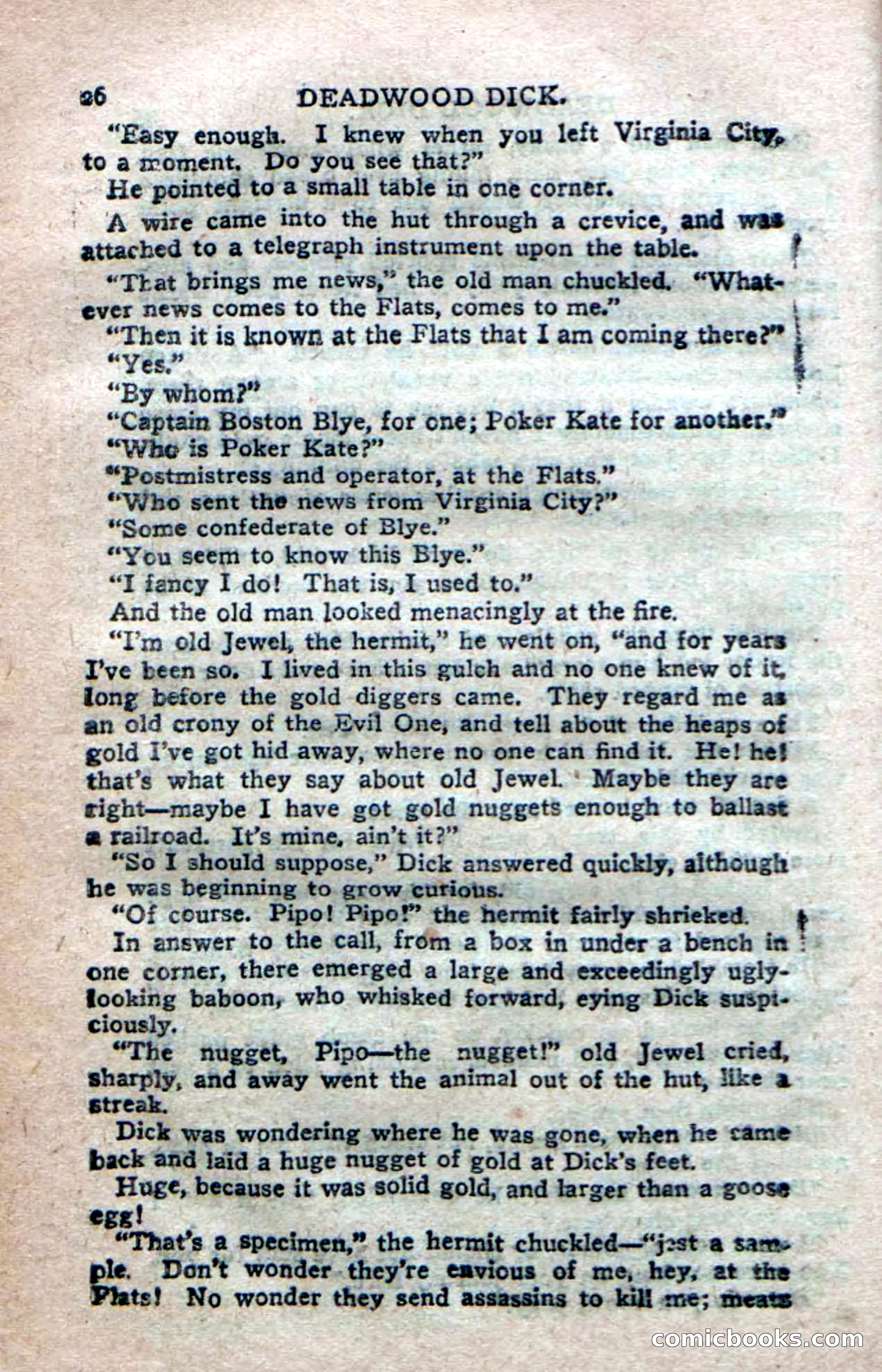 Deadwood Dick's Dozen; or The Fakir of Phantom Flats — page 24 of 100