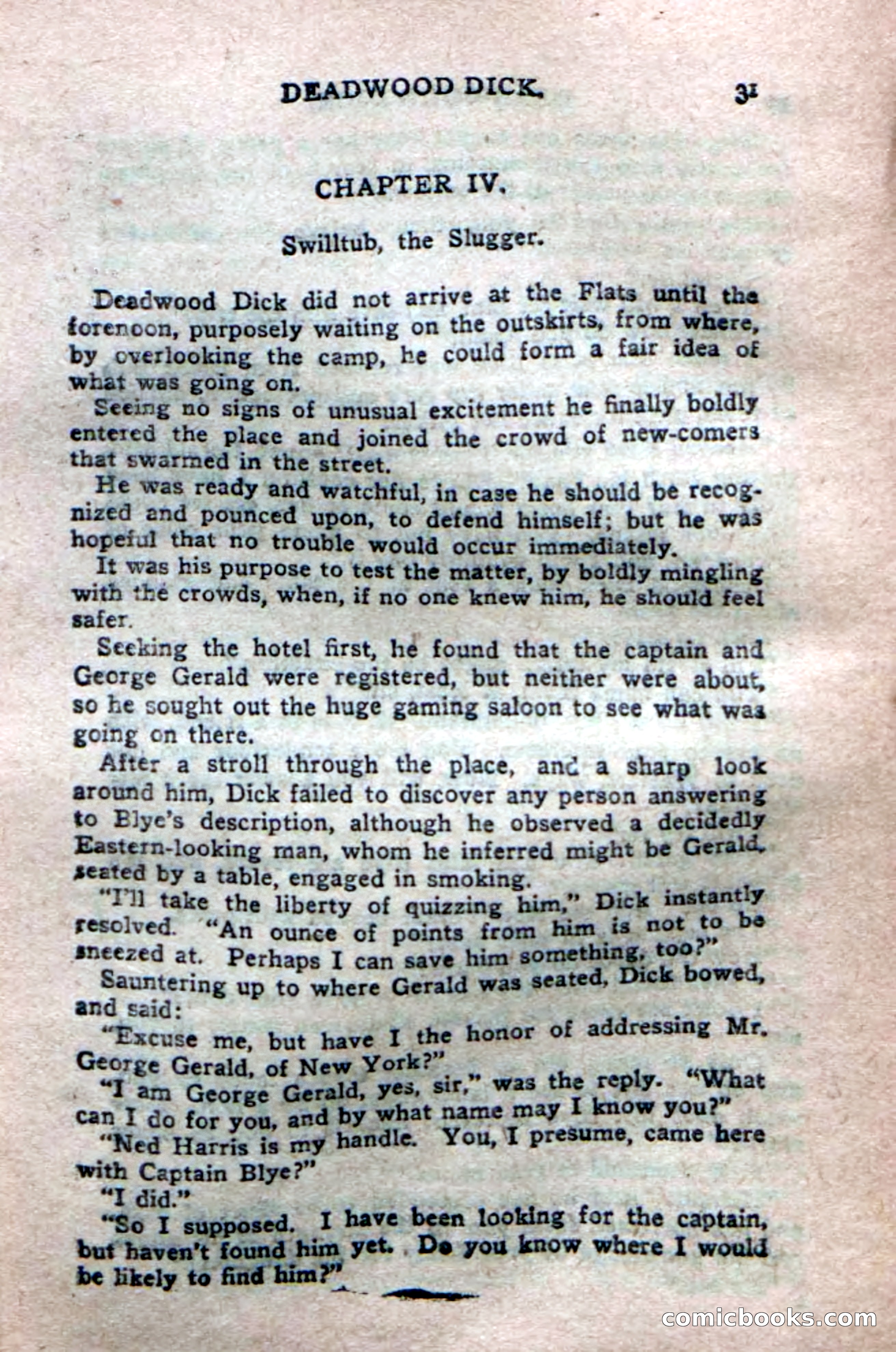 Deadwood Dick's Dozen; or The Fakir of Phantom Flats — page 29 of 100