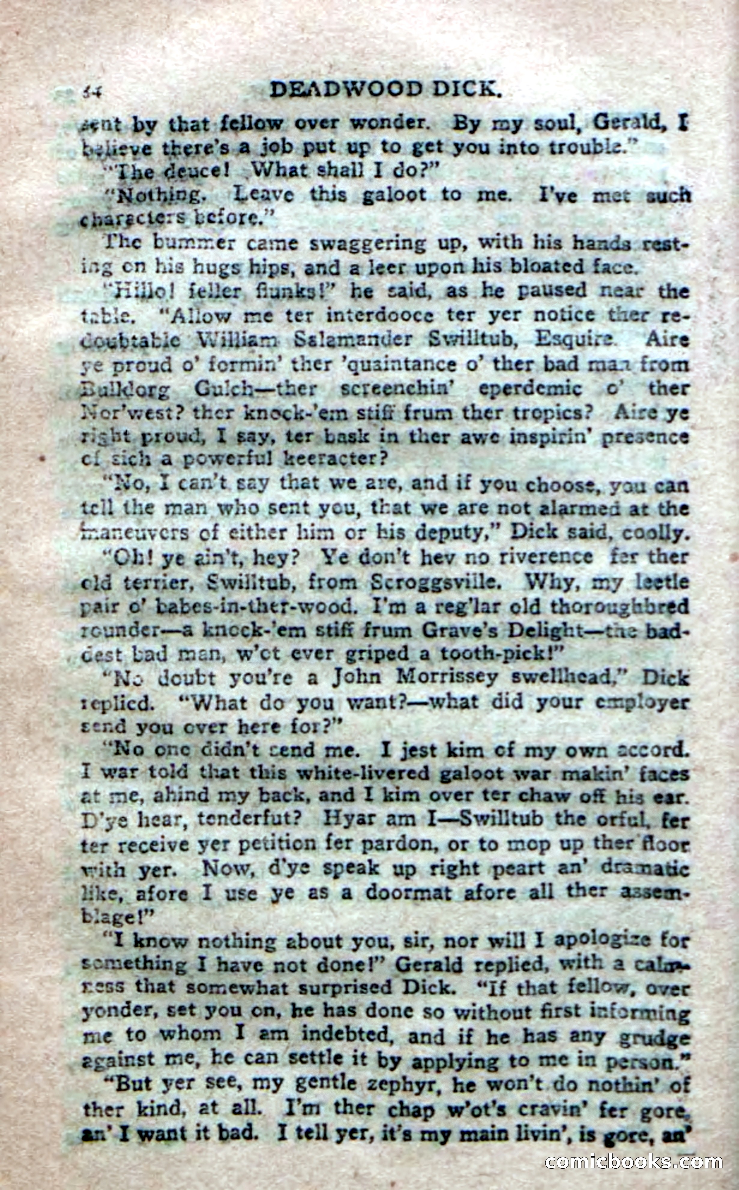 Deadwood Dick's Dozen; or The Fakir of Phantom Flats — page 32 of 100