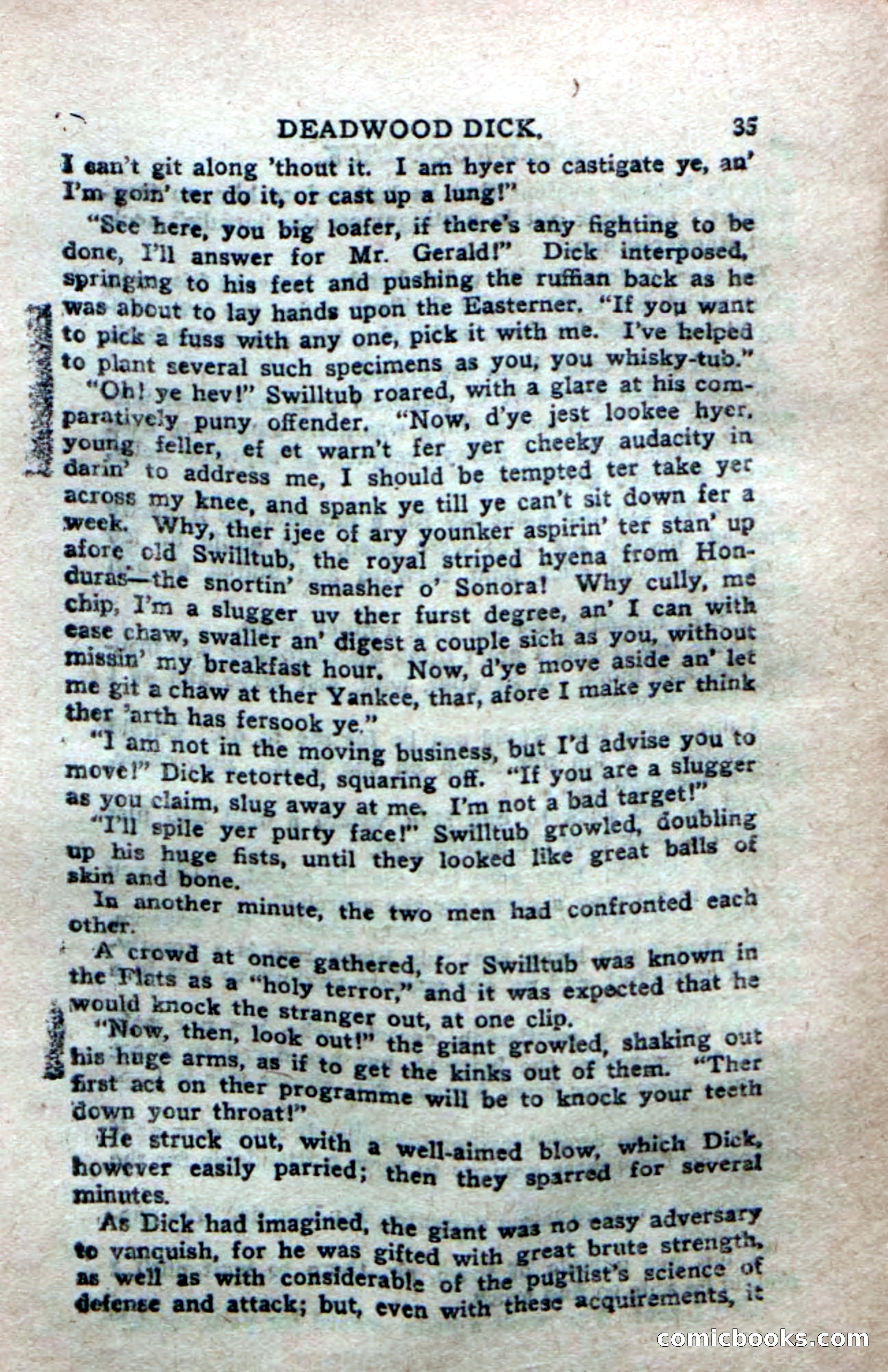 Deadwood Dick's Dozen; or The Fakir of Phantom Flats — page 33 of 100