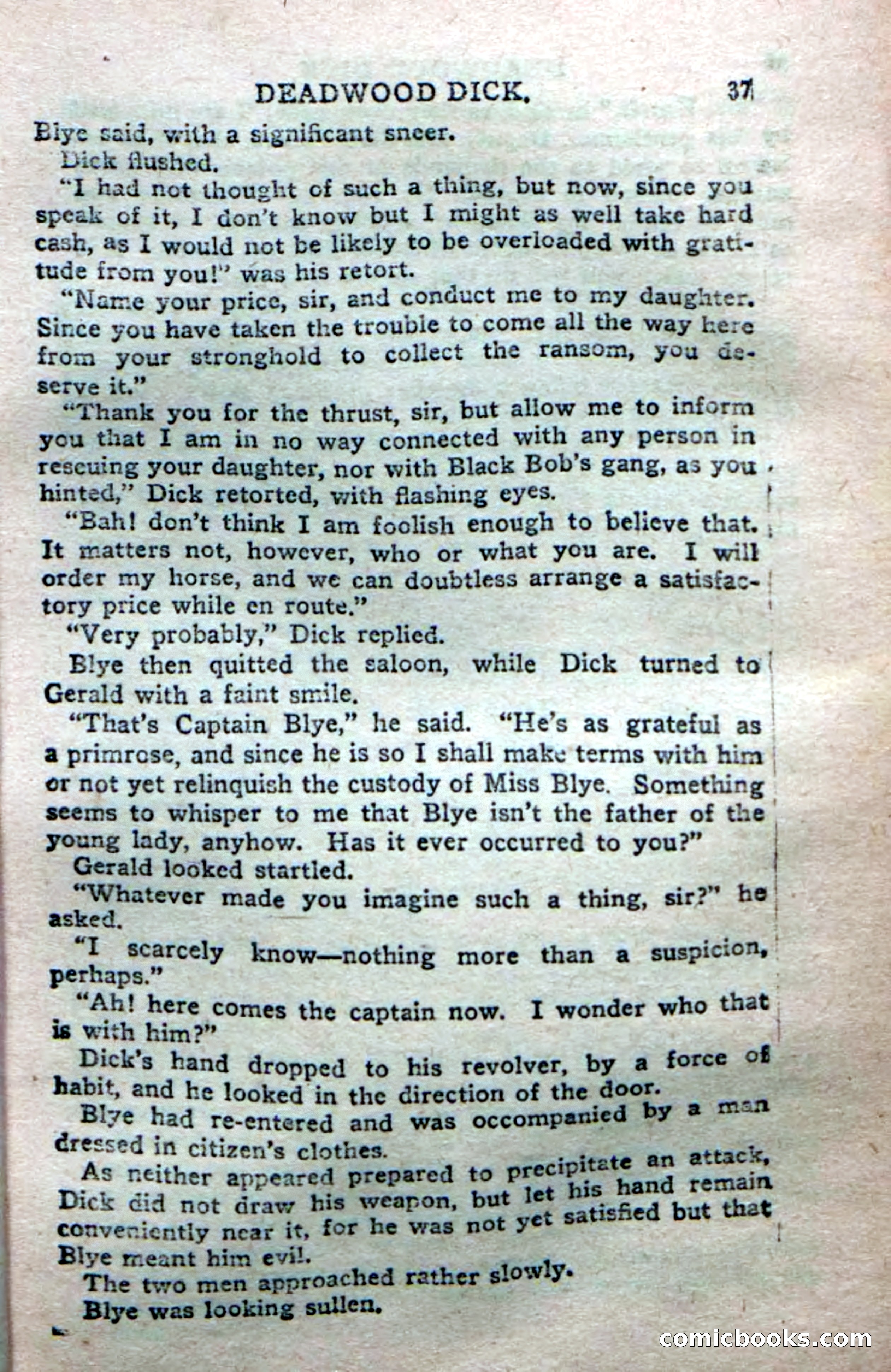 Deadwood Dick's Dozen; or The Fakir of Phantom Flats — page 35 of 100