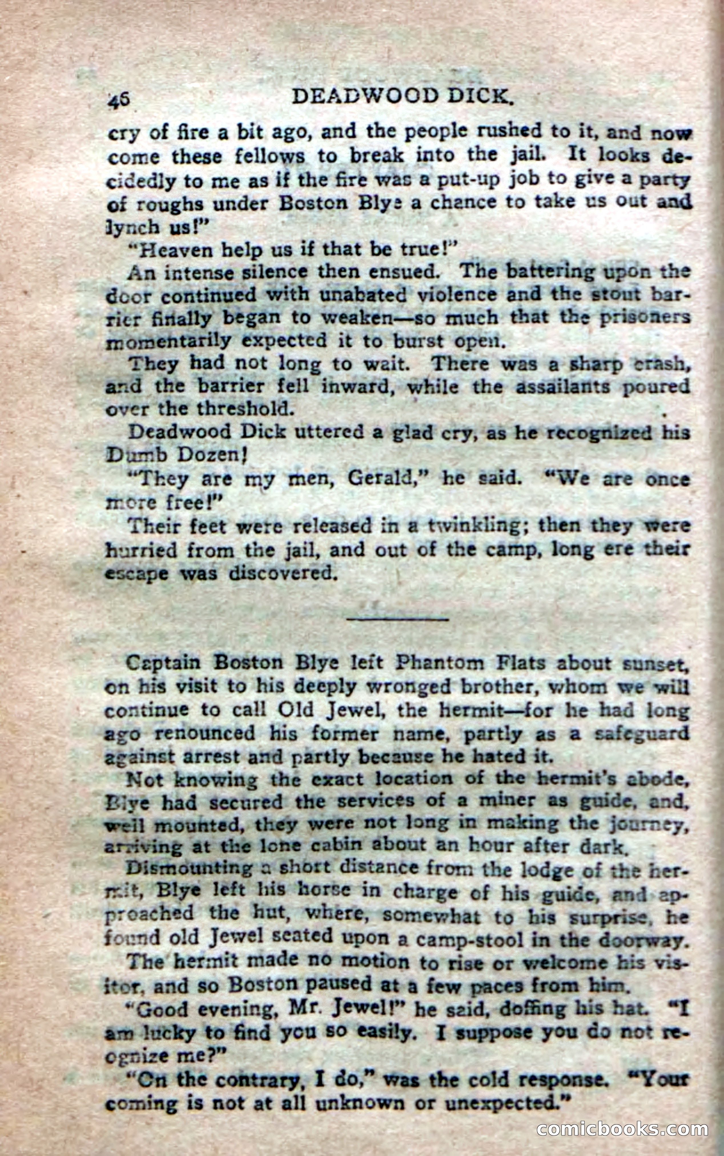 Deadwood Dick's Dozen; or The Fakir of Phantom Flats — page 44 of 100