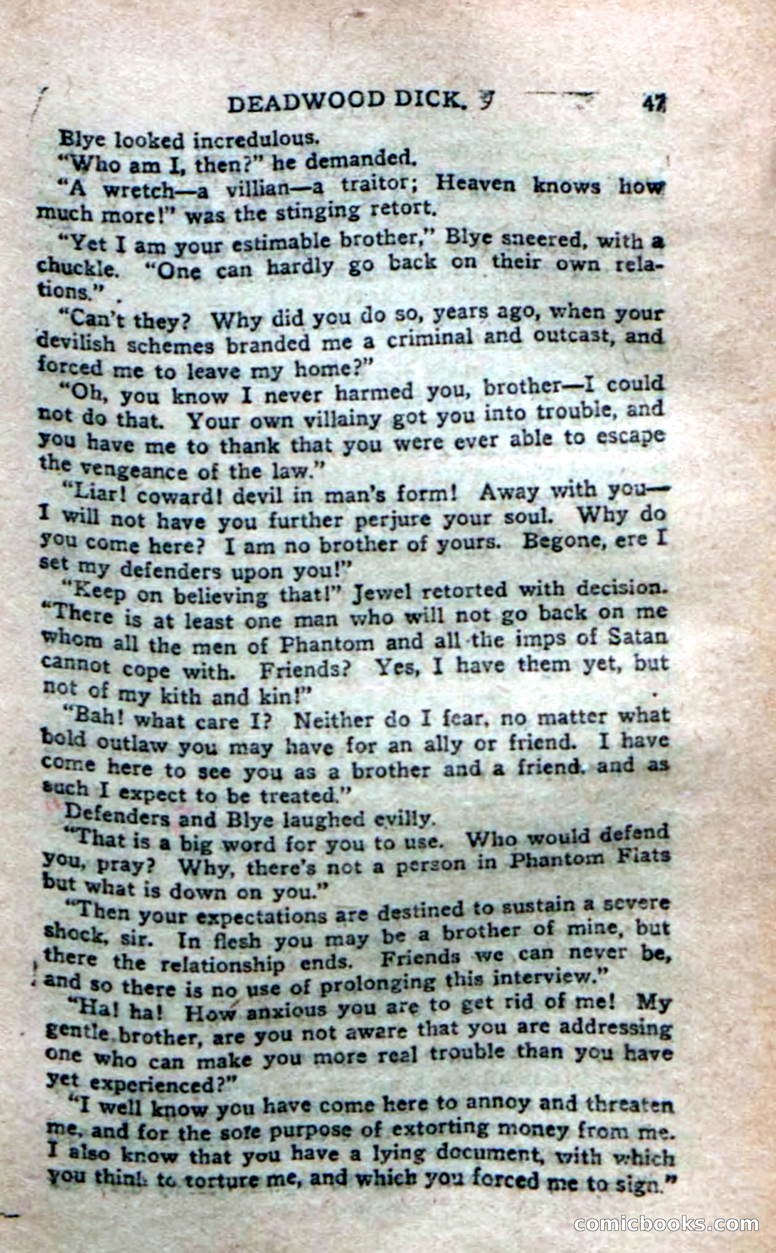 Deadwood Dick's Dozen; or The Fakir of Phantom Flats — page 45 of 100