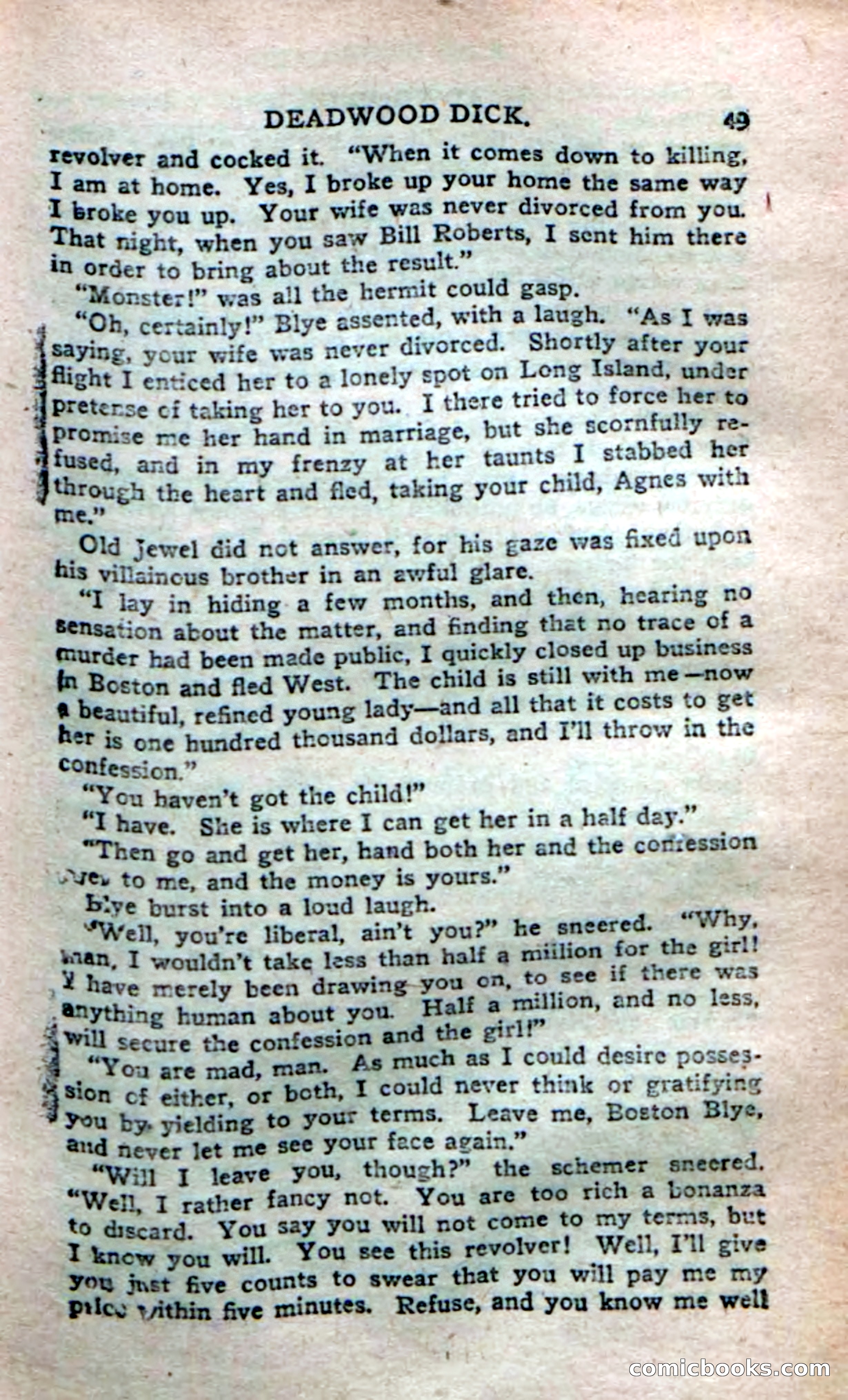 Deadwood Dick's Dozen; or The Fakir of Phantom Flats — page 47 of 100