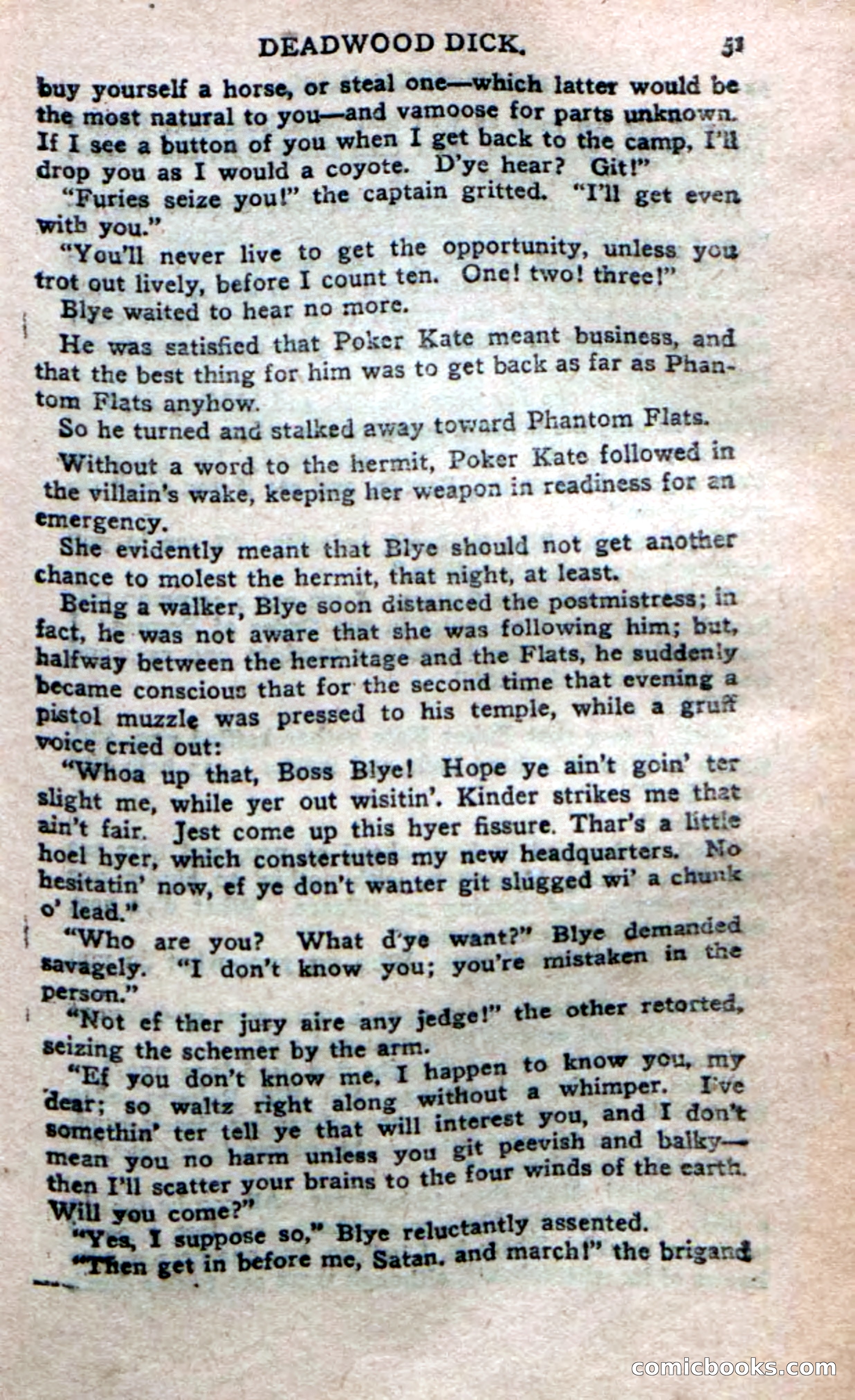 Deadwood Dick's Dozen; or The Fakir of Phantom Flats — page 49 of 100
