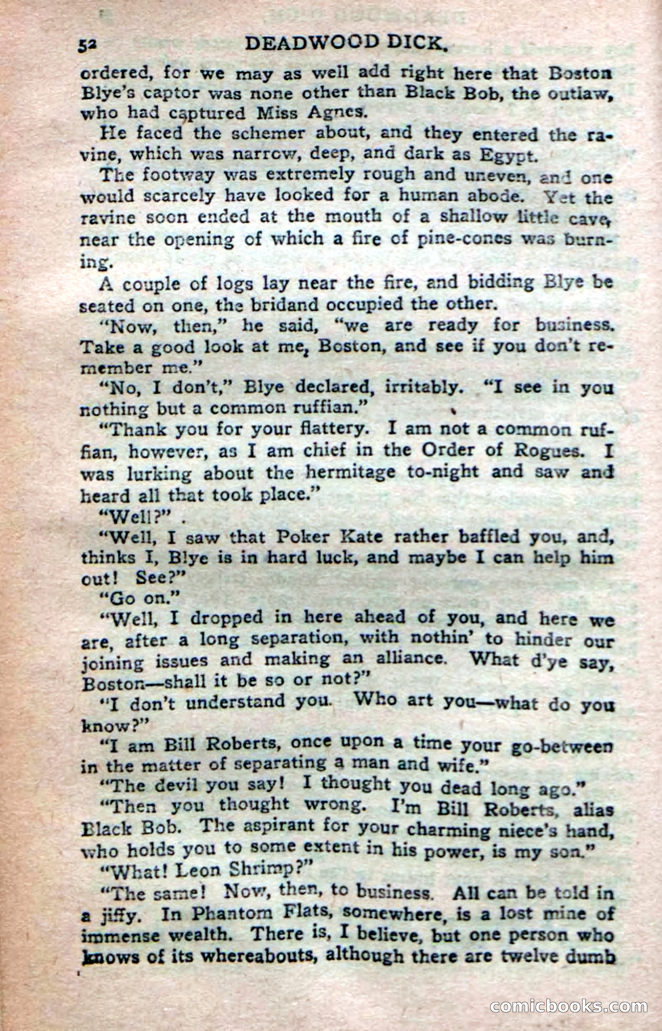 Deadwood Dick's Dozen; or The Fakir of Phantom Flats — page 50 of 100