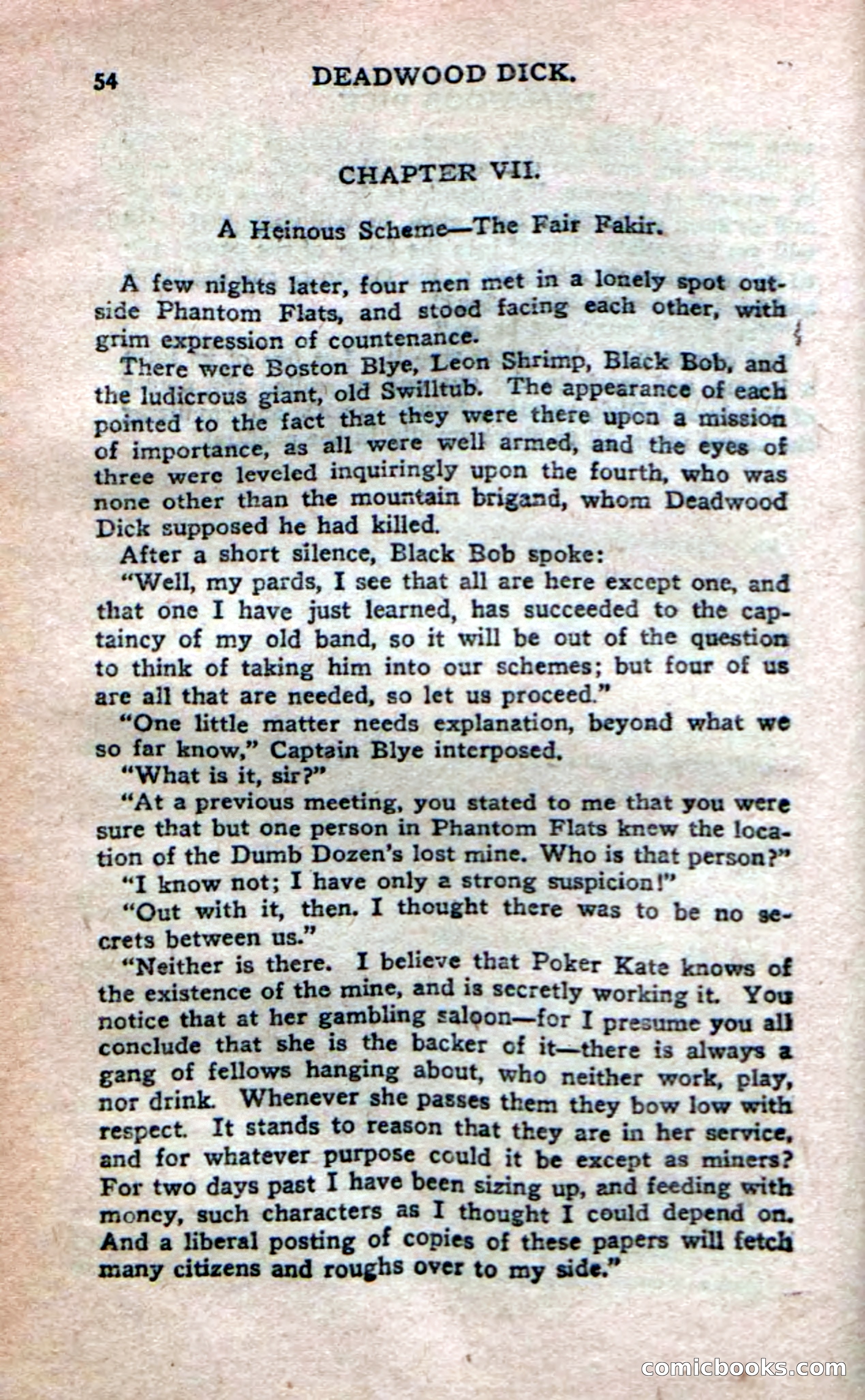 Deadwood Dick's Dozen; or The Fakir of Phantom Flats — page 52 of 100