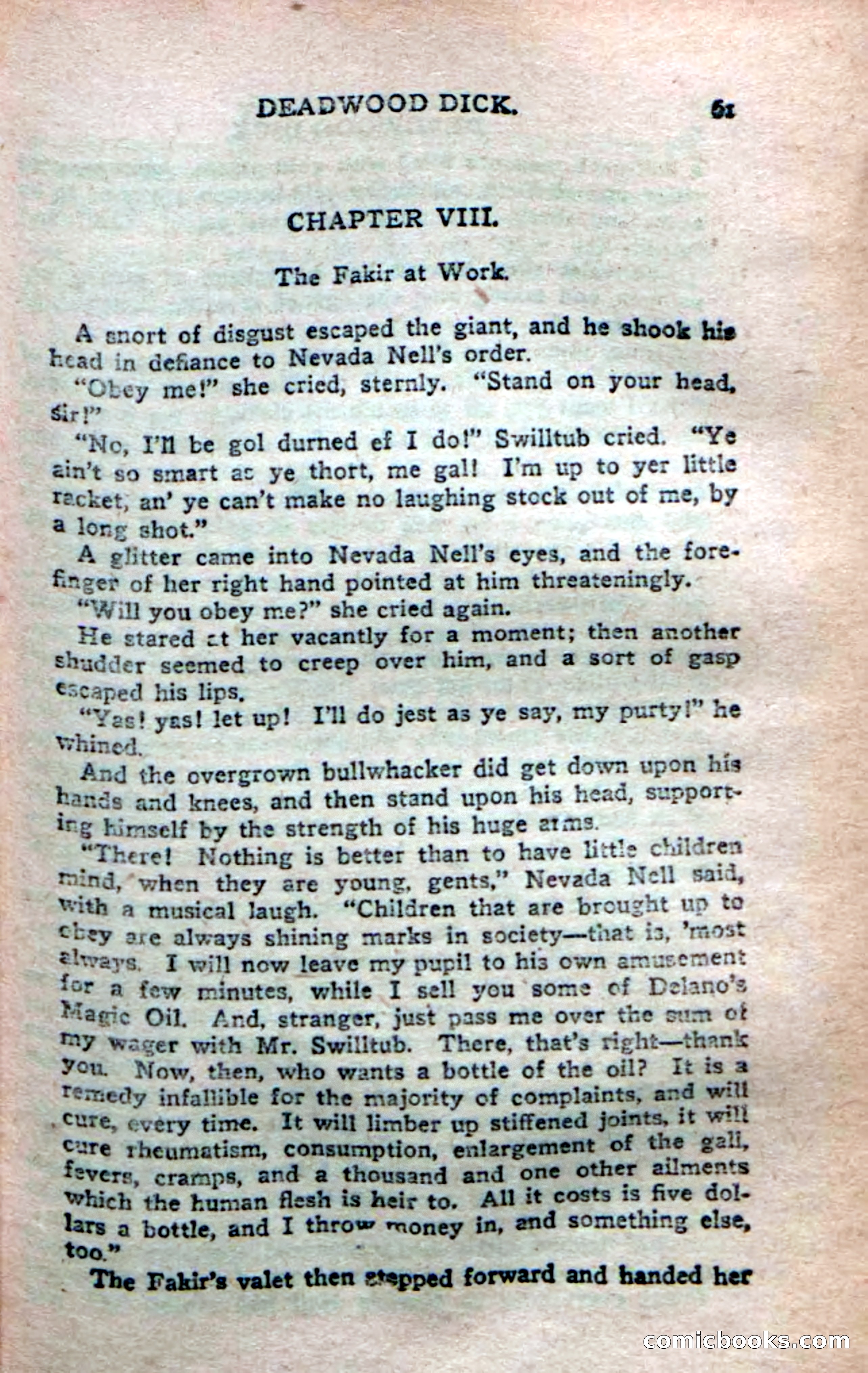 Deadwood Dick's Dozen; or The Fakir of Phantom Flats — page 59 of 100