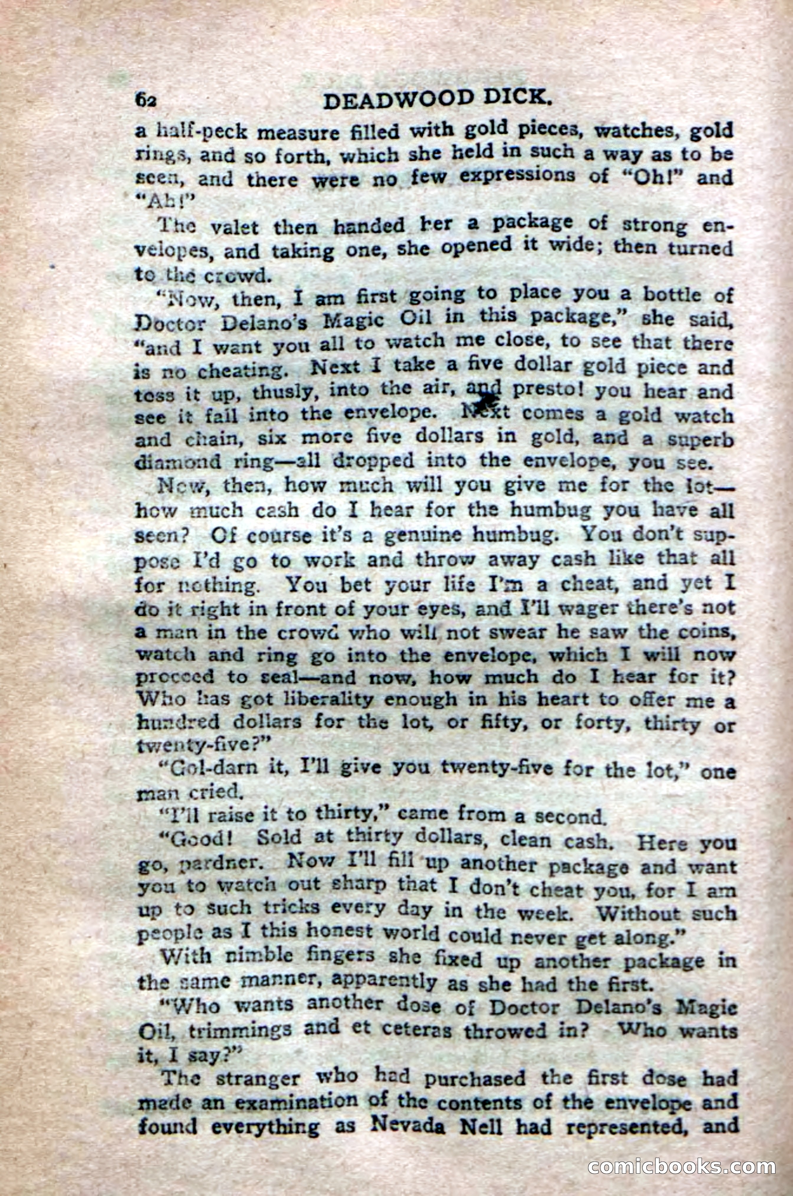 Deadwood Dick's Dozen; or The Fakir of Phantom Flats — page 60 of 100