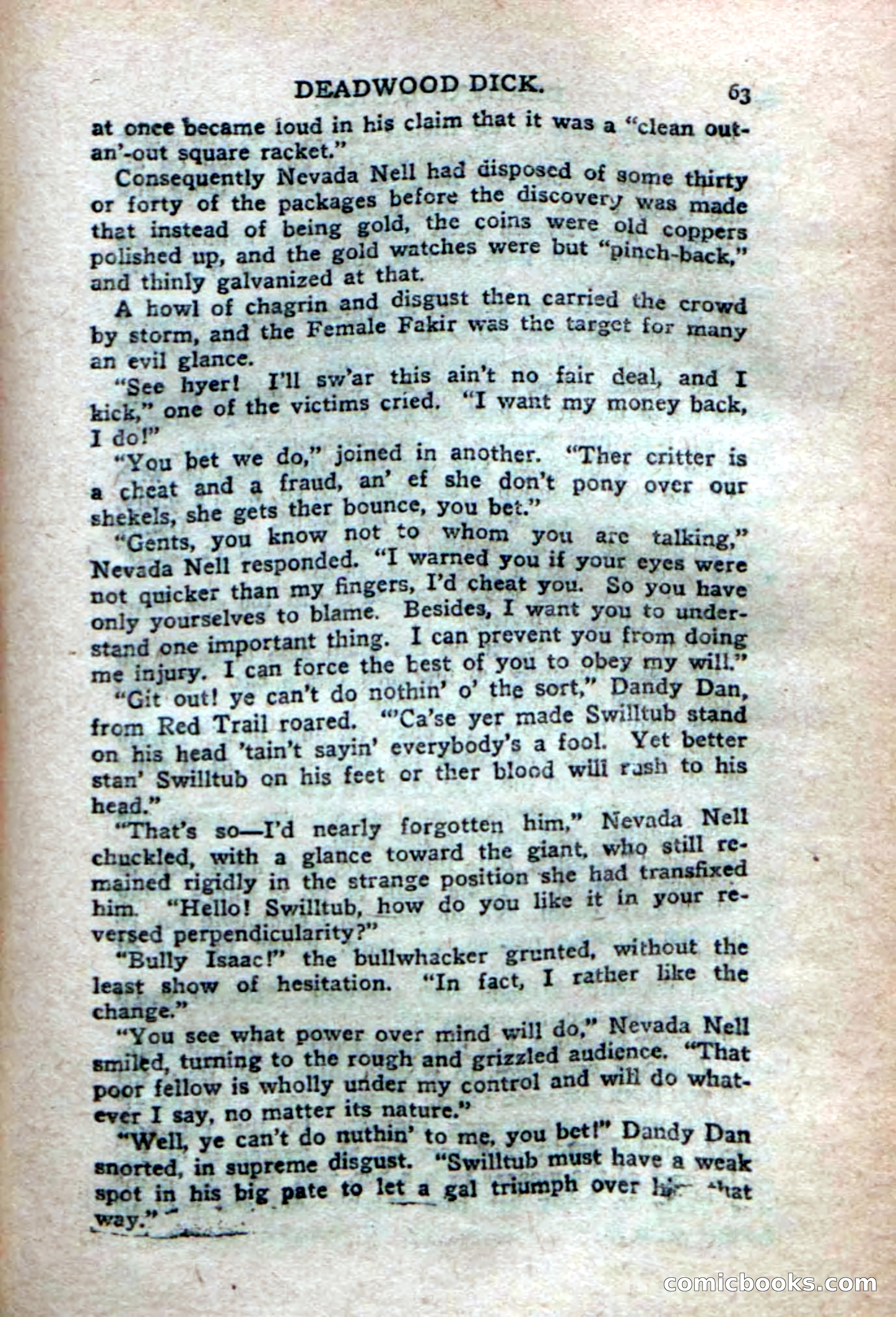 Deadwood Dick's Dozen; or The Fakir of Phantom Flats — page 61 of 100