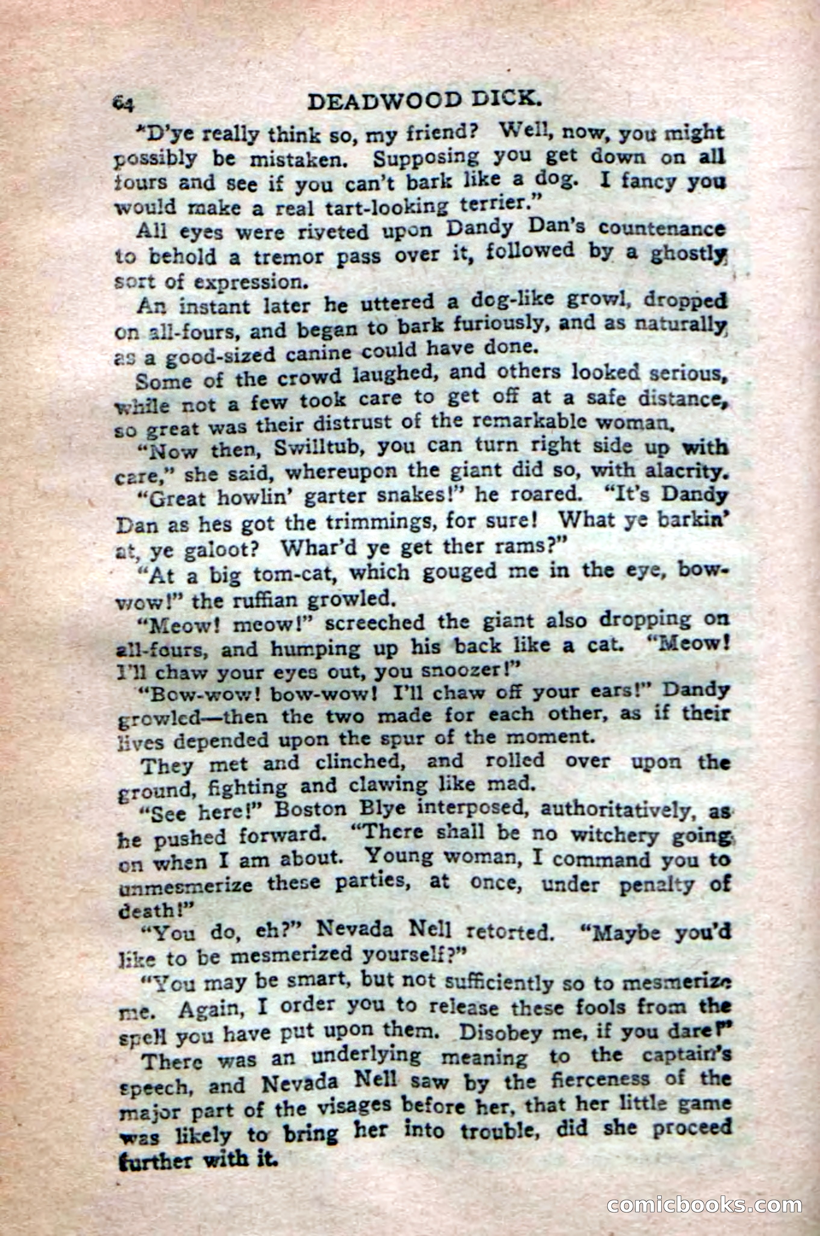 Deadwood Dick's Dozen; or The Fakir of Phantom Flats — page 62 of 100