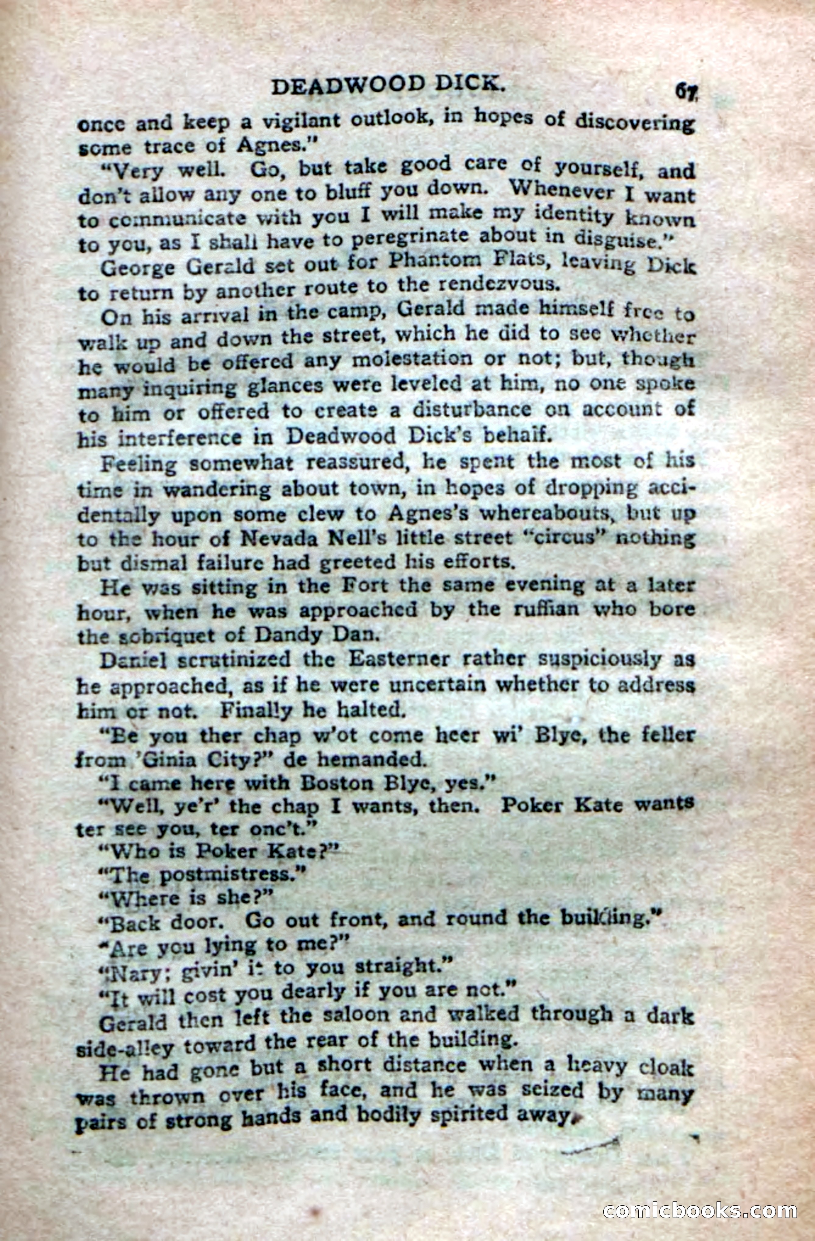 Deadwood Dick's Dozen; or The Fakir of Phantom Flats — page 65 of 100