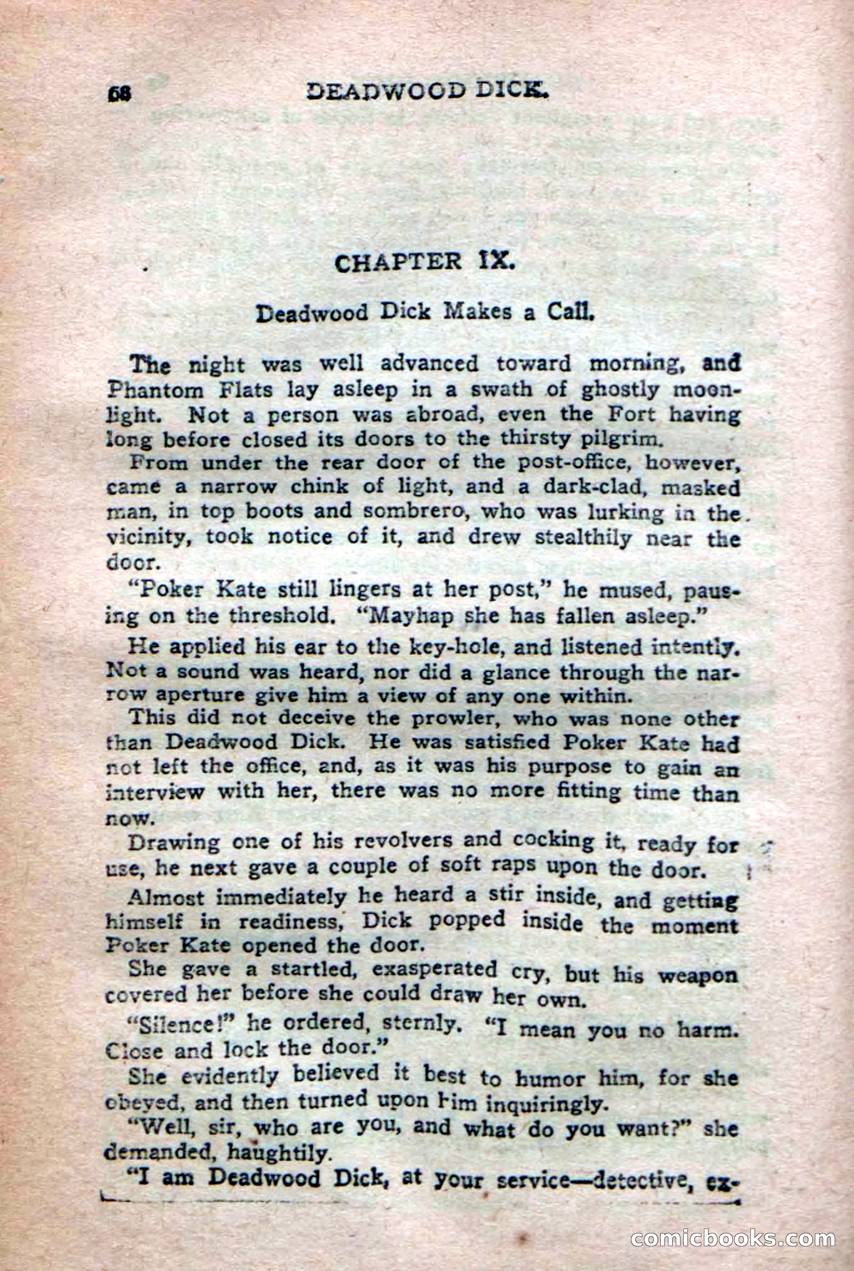 Deadwood Dick's Dozen; or The Fakir of Phantom Flats — page 66 of 100