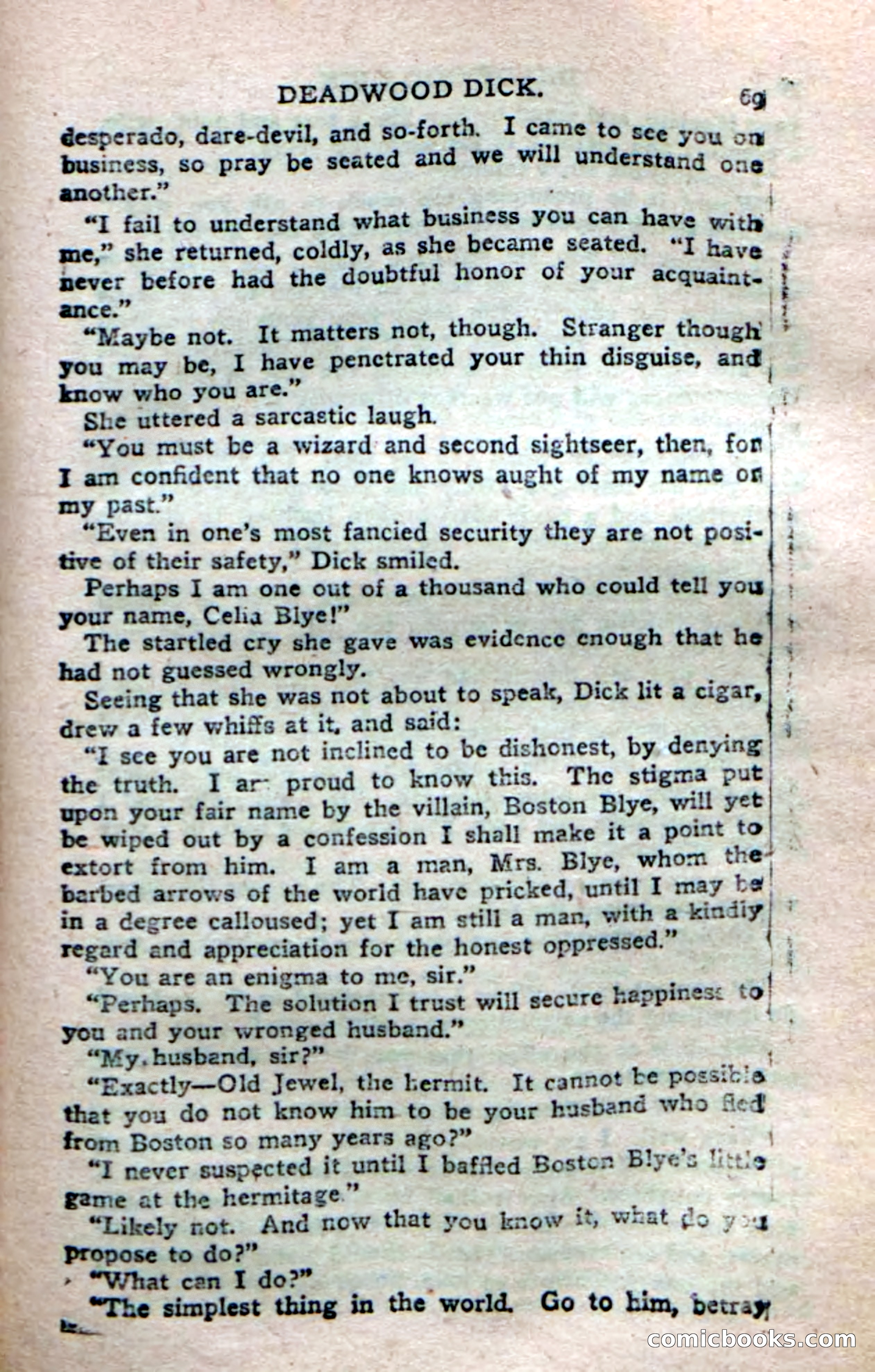 Deadwood Dick's Dozen; or The Fakir of Phantom Flats — page 67 of 100