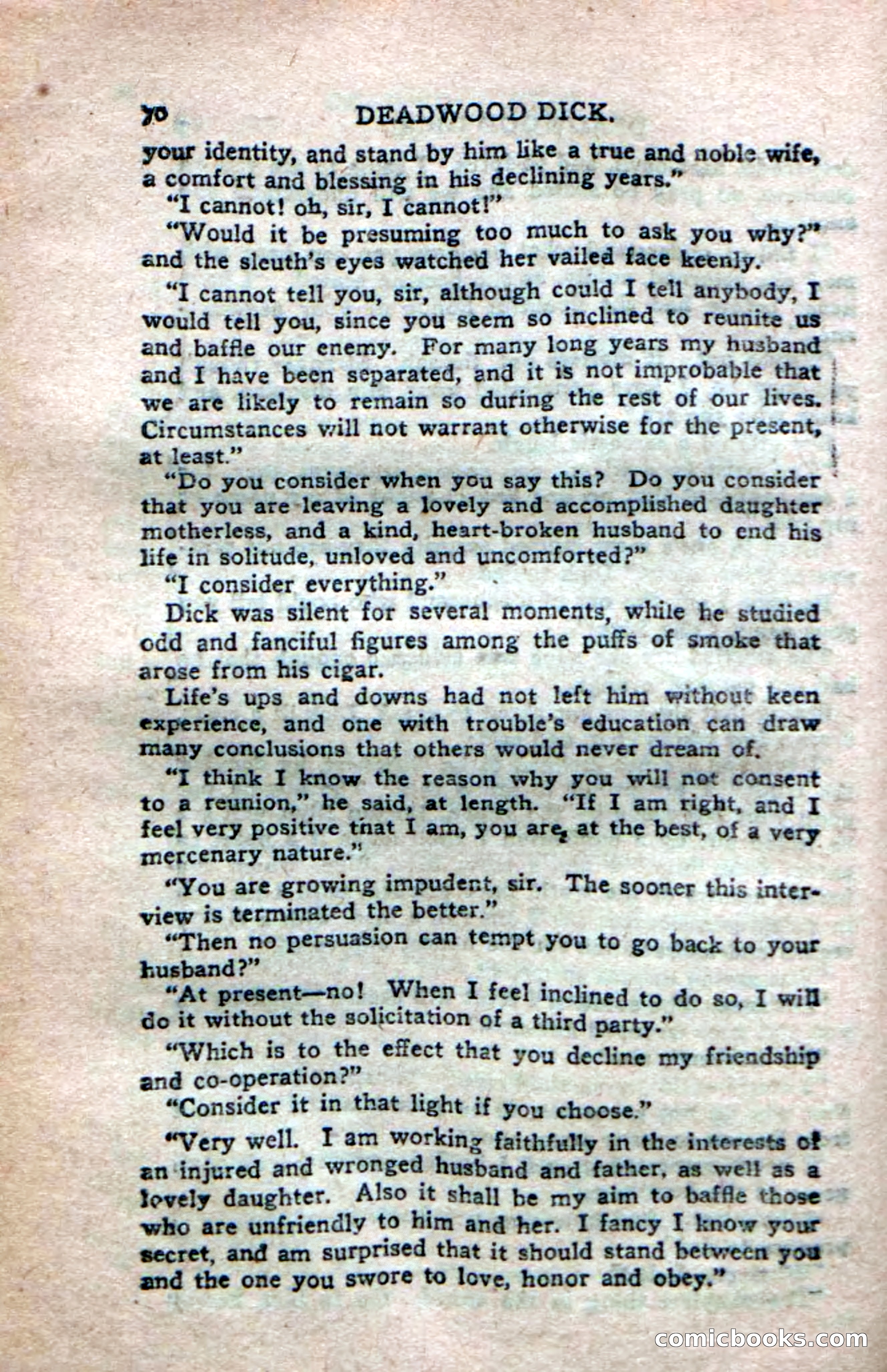Deadwood Dick's Dozen; or The Fakir of Phantom Flats — page 68 of 100