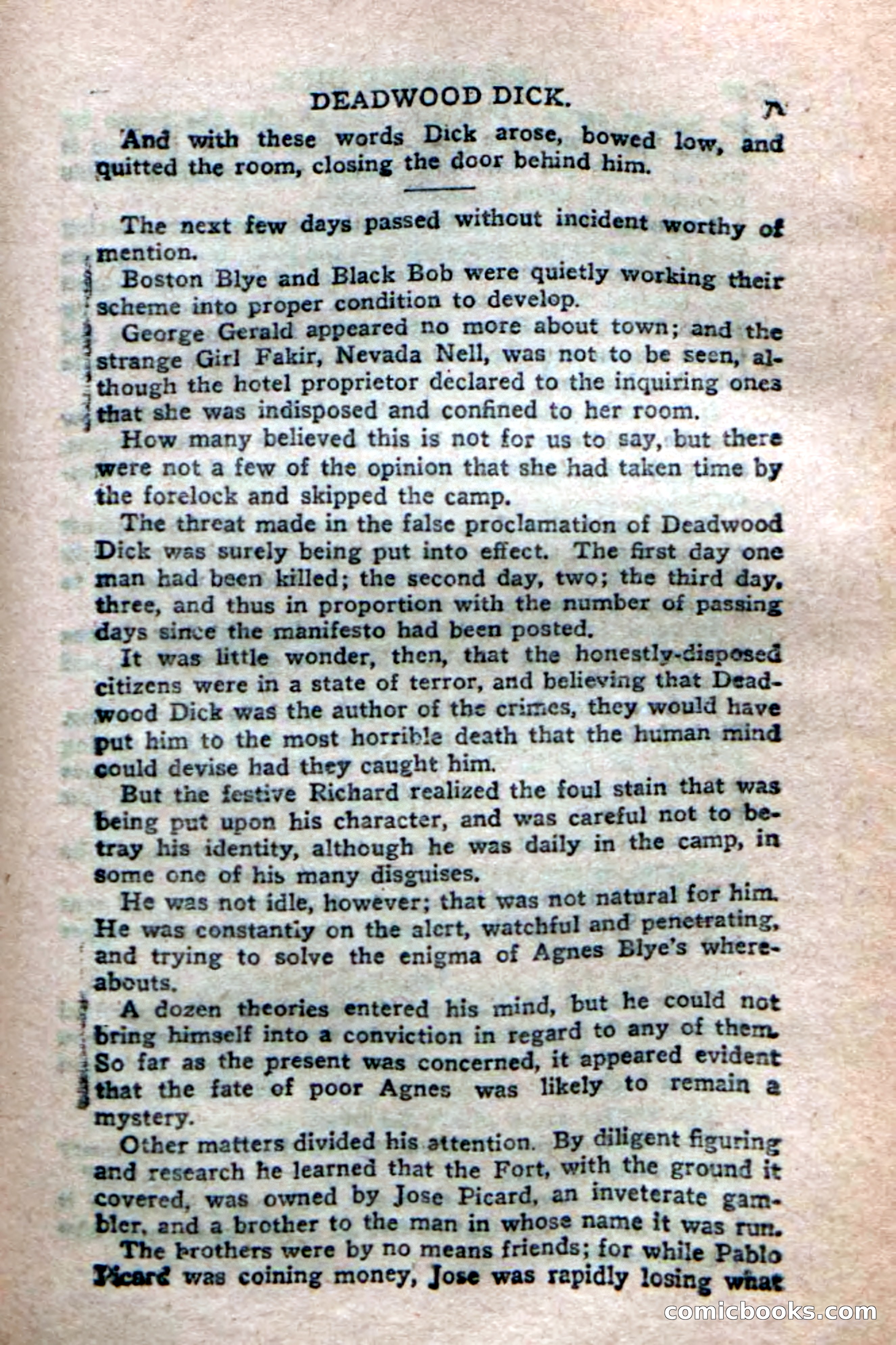Deadwood Dick's Dozen; or The Fakir of Phantom Flats — page 69 of 100