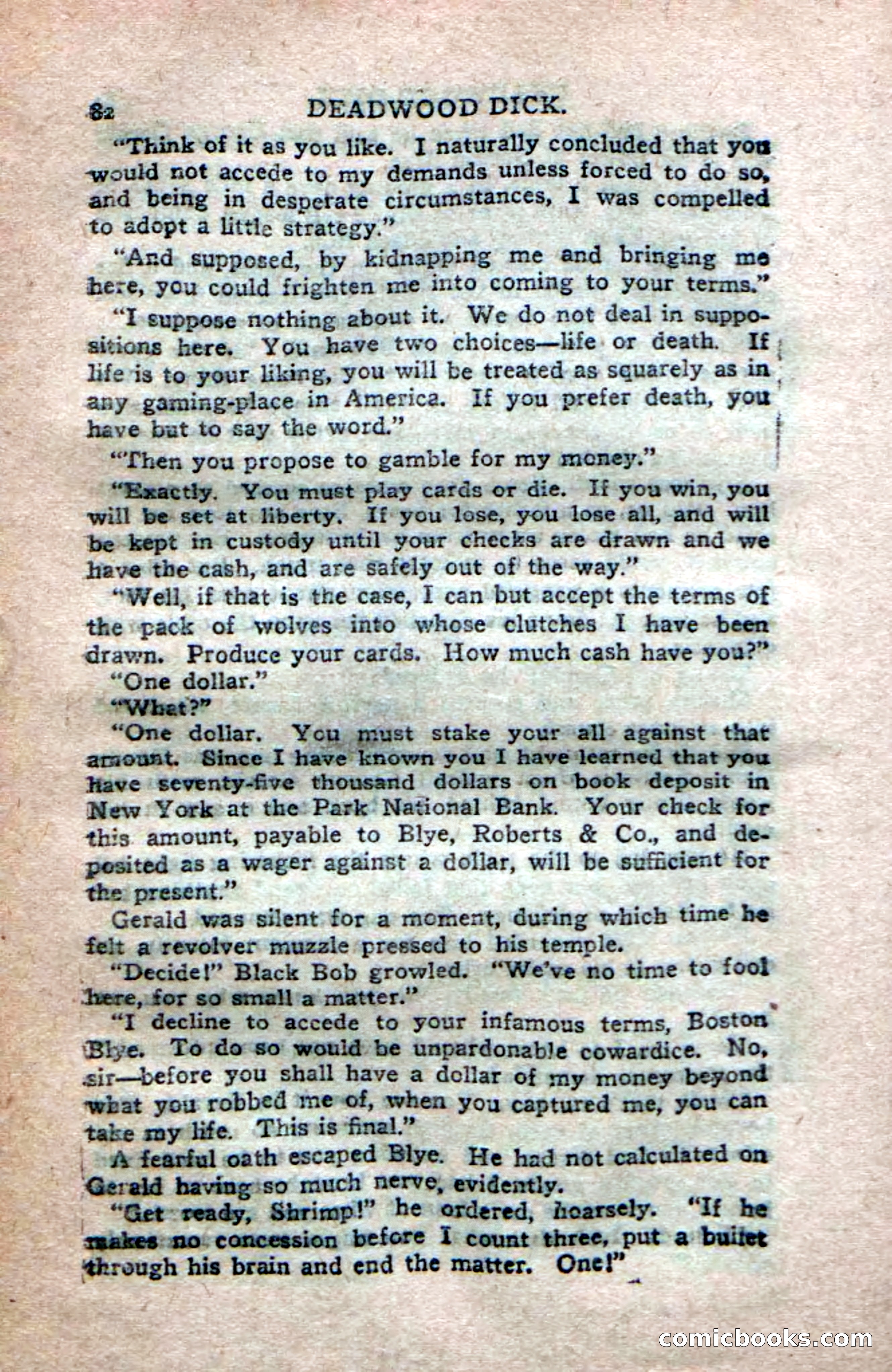 Deadwood Dick's Dozen; or The Fakir of Phantom Flats — page 80 of 100