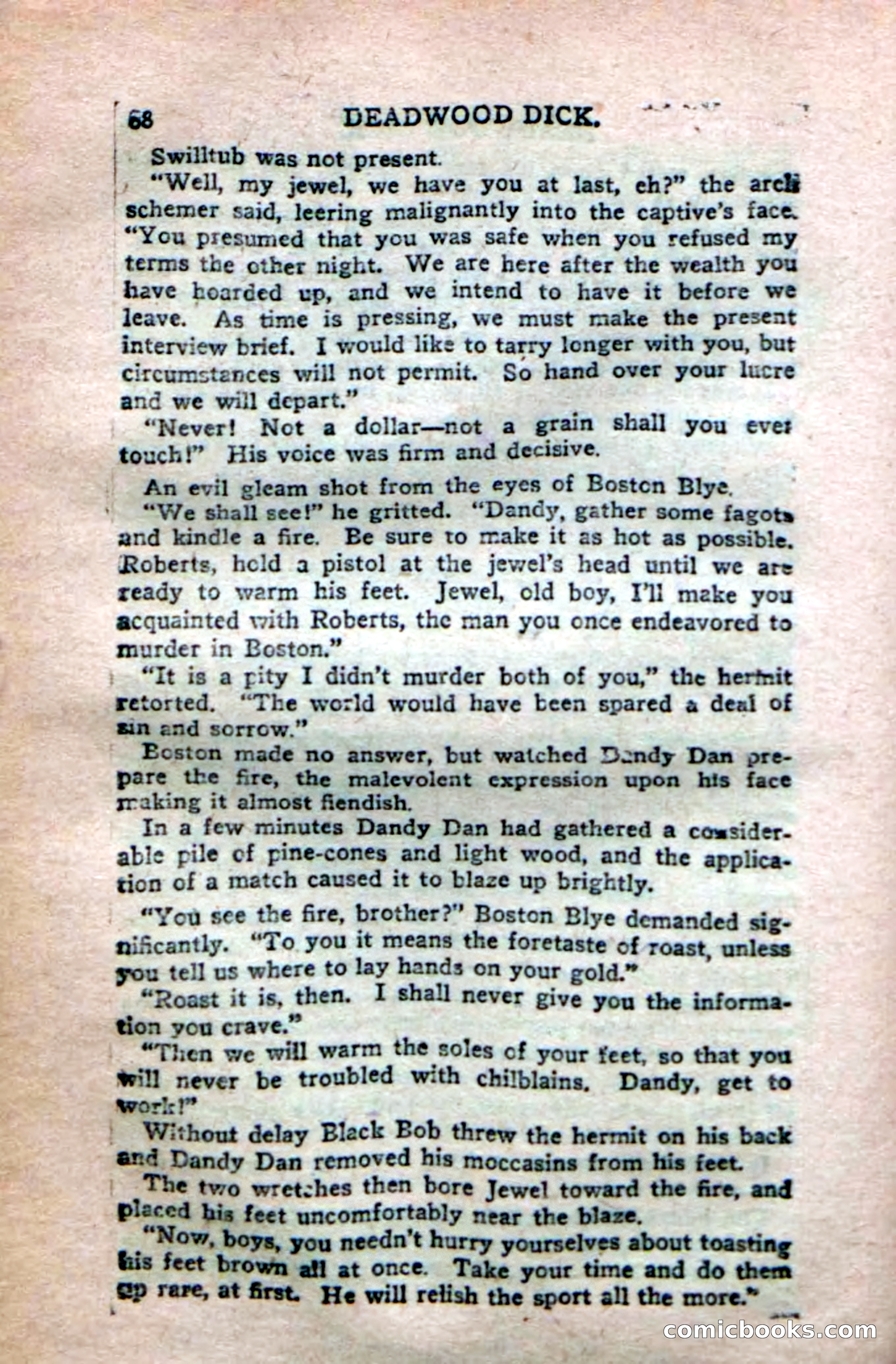 Deadwood Dick's Dozen; or The Fakir of Phantom Flats — page 86 of 100