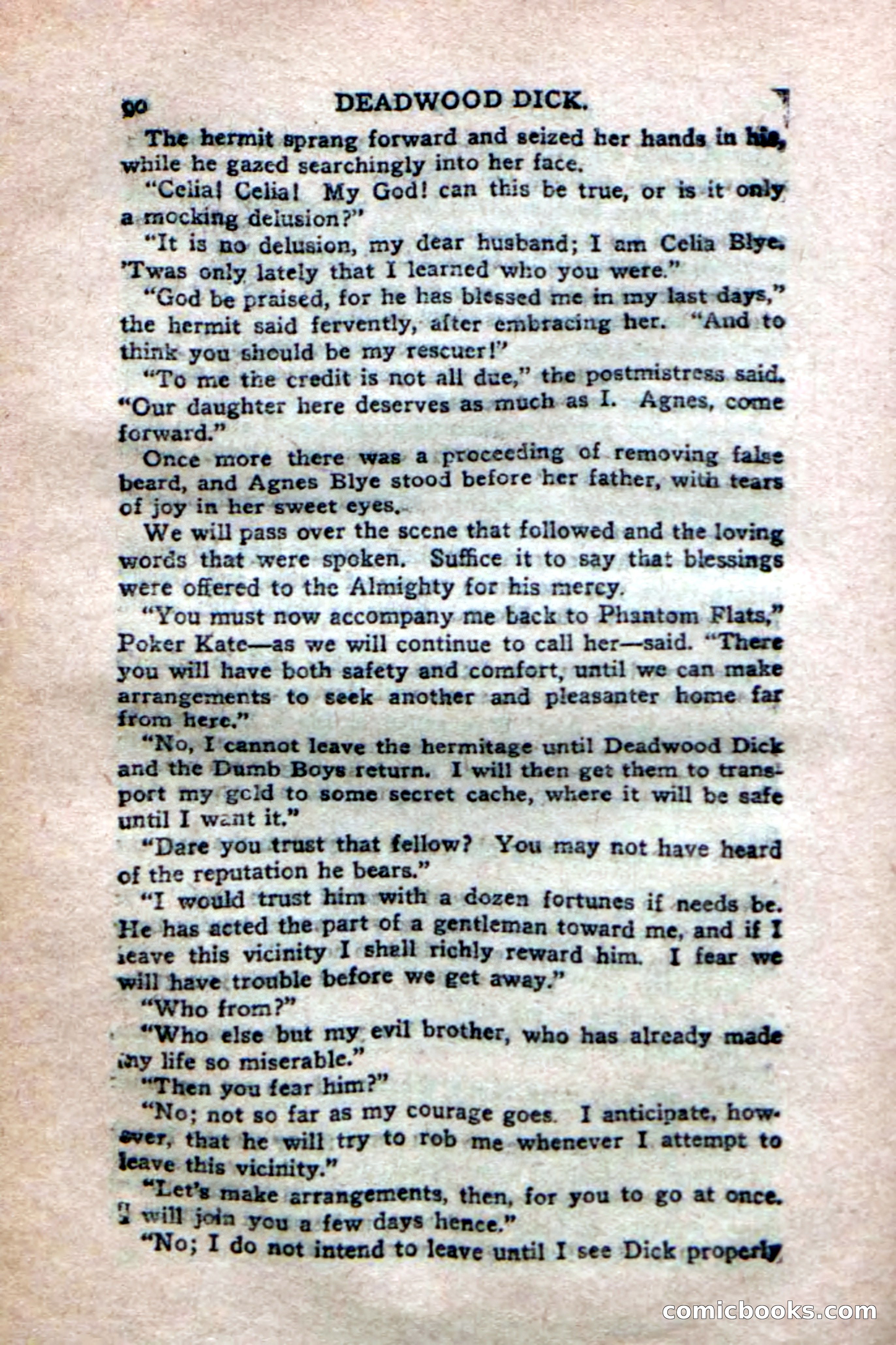 Deadwood Dick's Dozen; or The Fakir of Phantom Flats — page 88 of 100