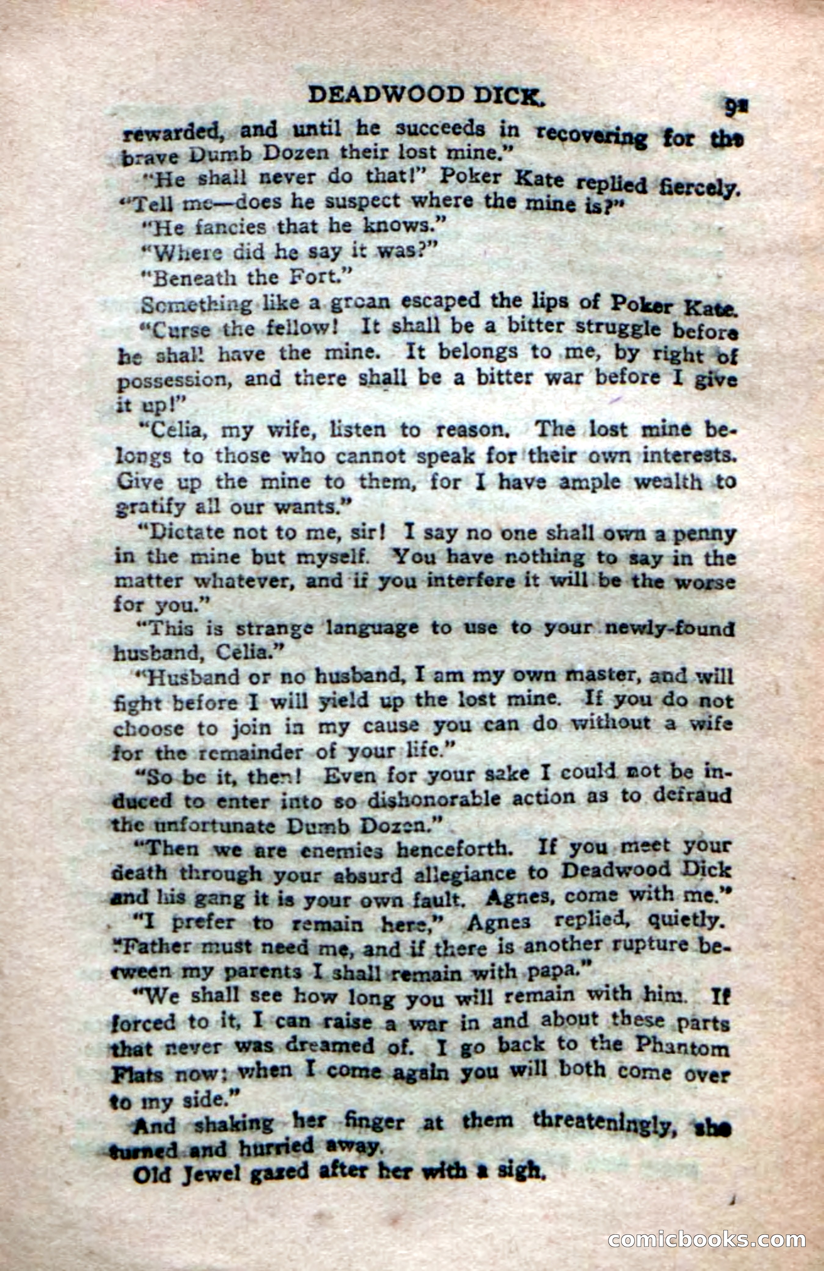 Deadwood Dick's Dozen; or The Fakir of Phantom Flats — page 89 of 100