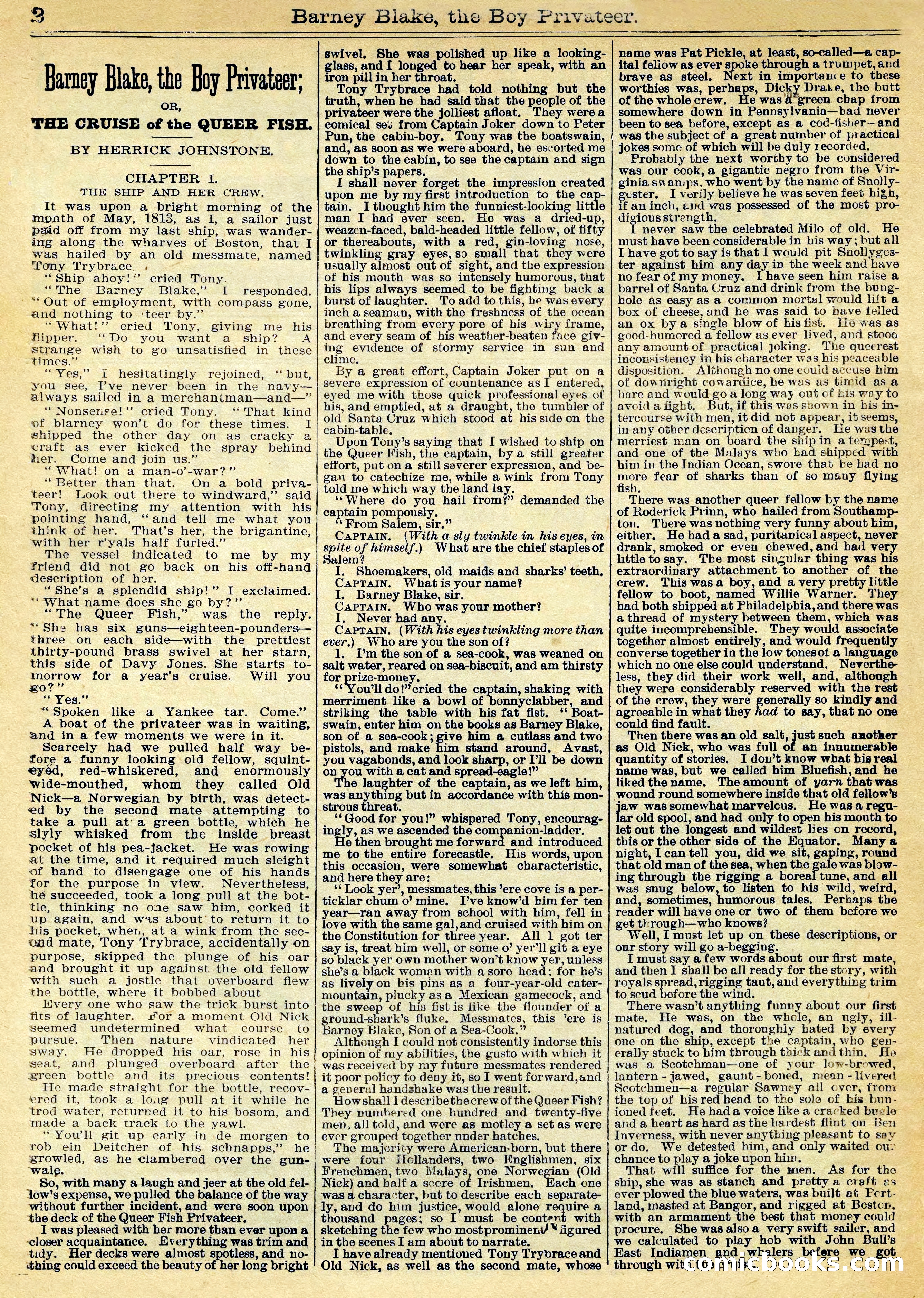 Beadle's Half Dime Library No. 1020 — page 2 of 17