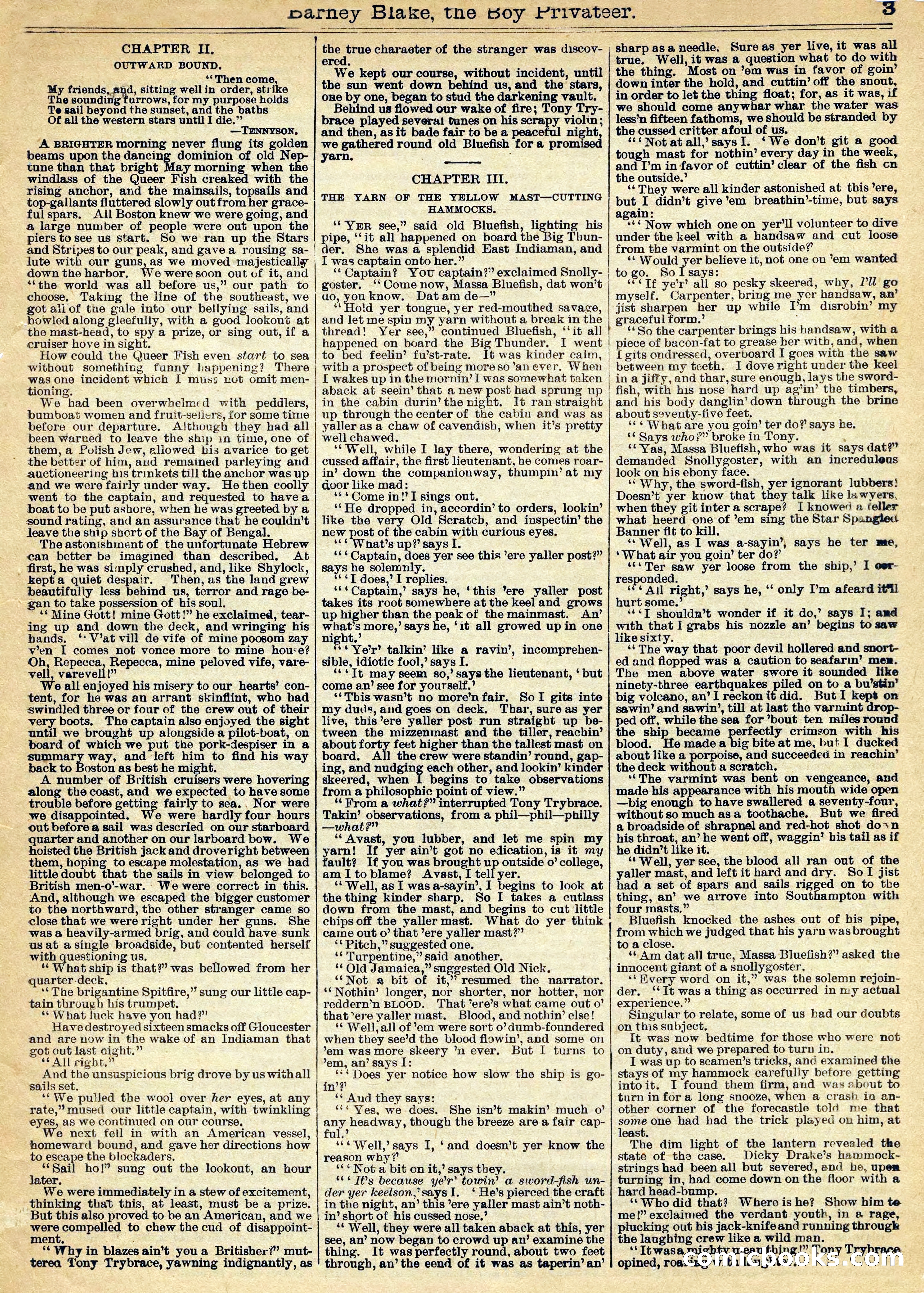 Beadle's Half Dime Library No. 1020 — page 3 of 17