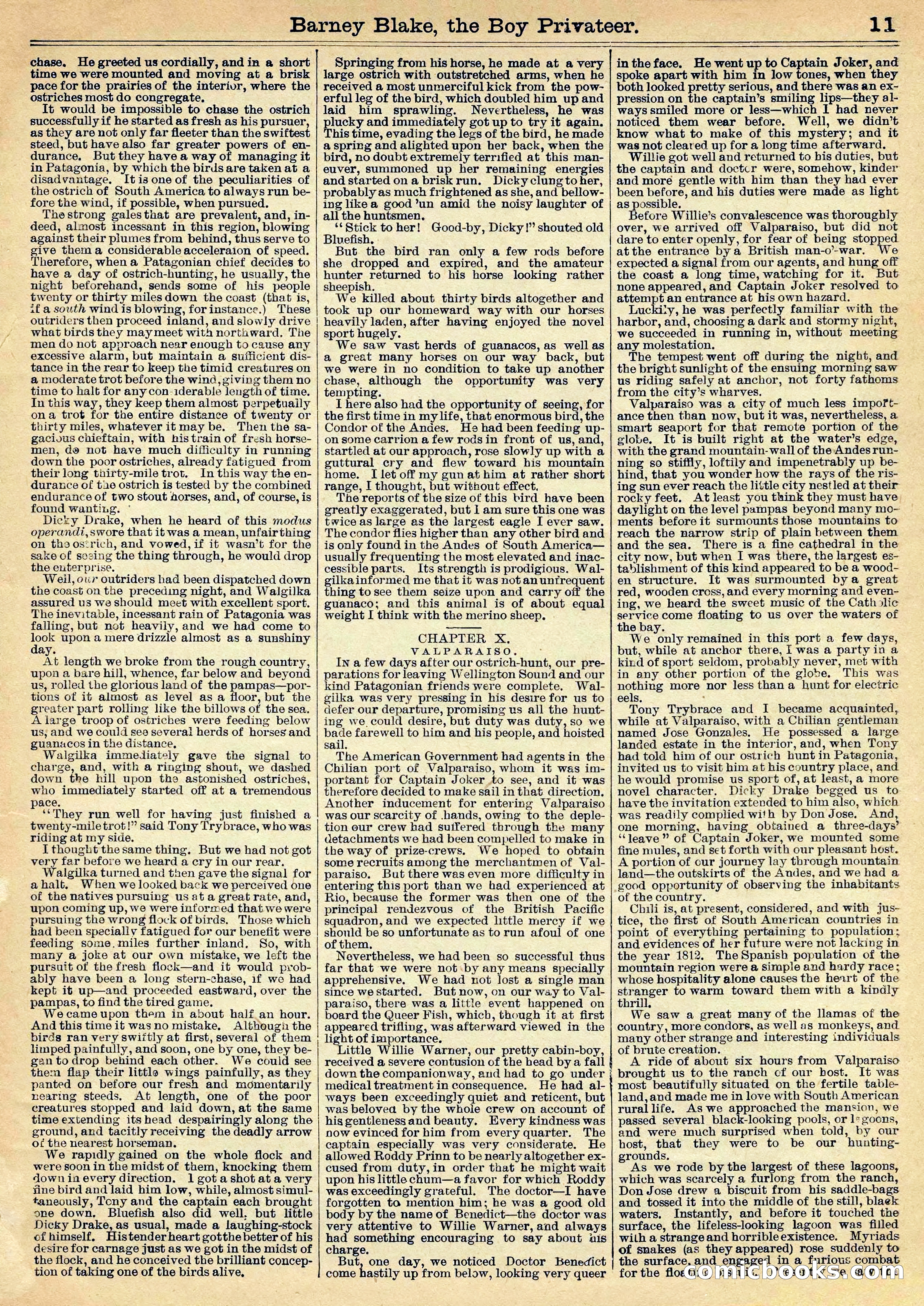 Beadle's Half Dime Library No. 1020 — page 11 of 17