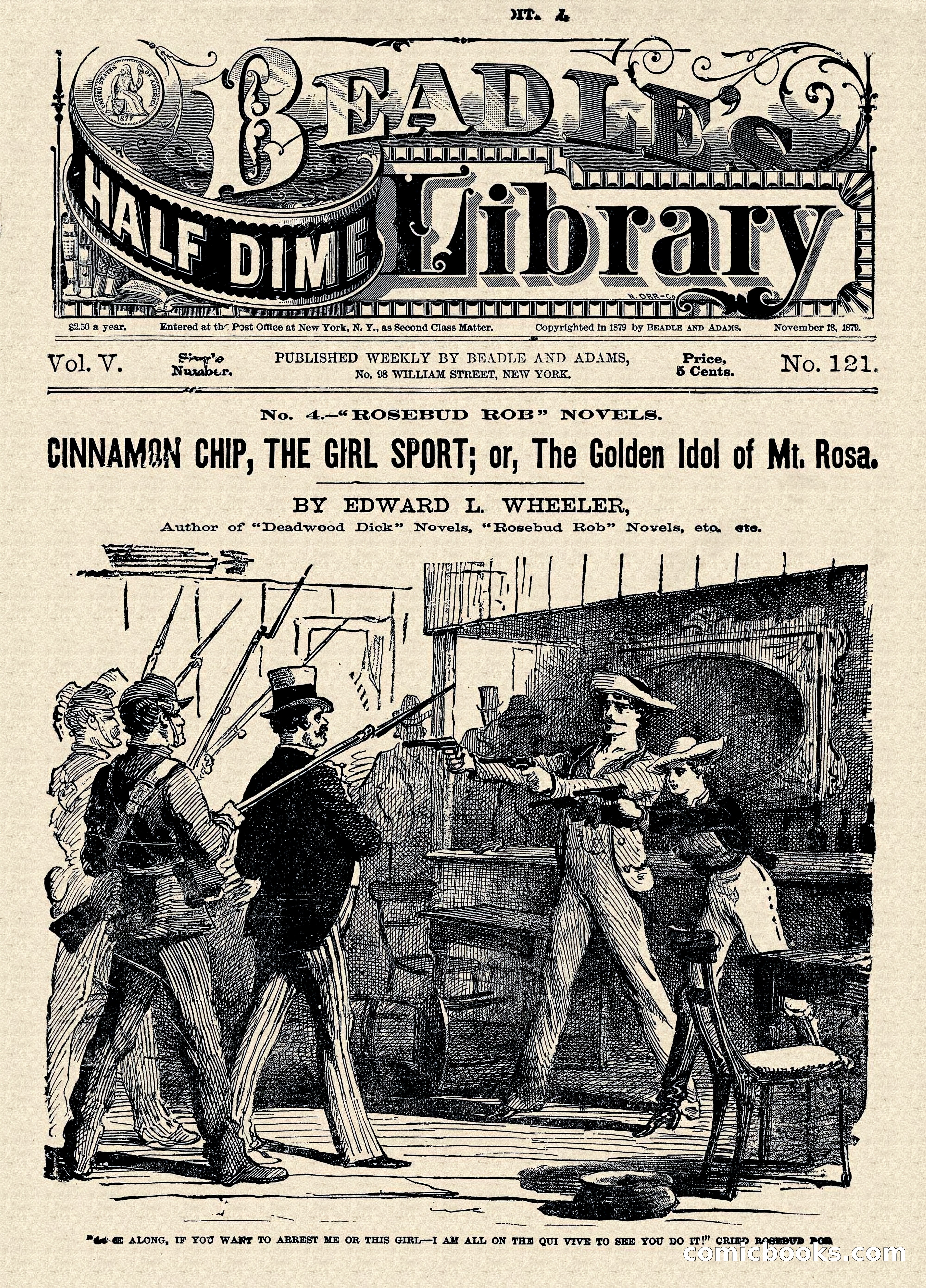 Beadle's Half Dime Library, Vol. 1, No. 8 — page 3 of 10