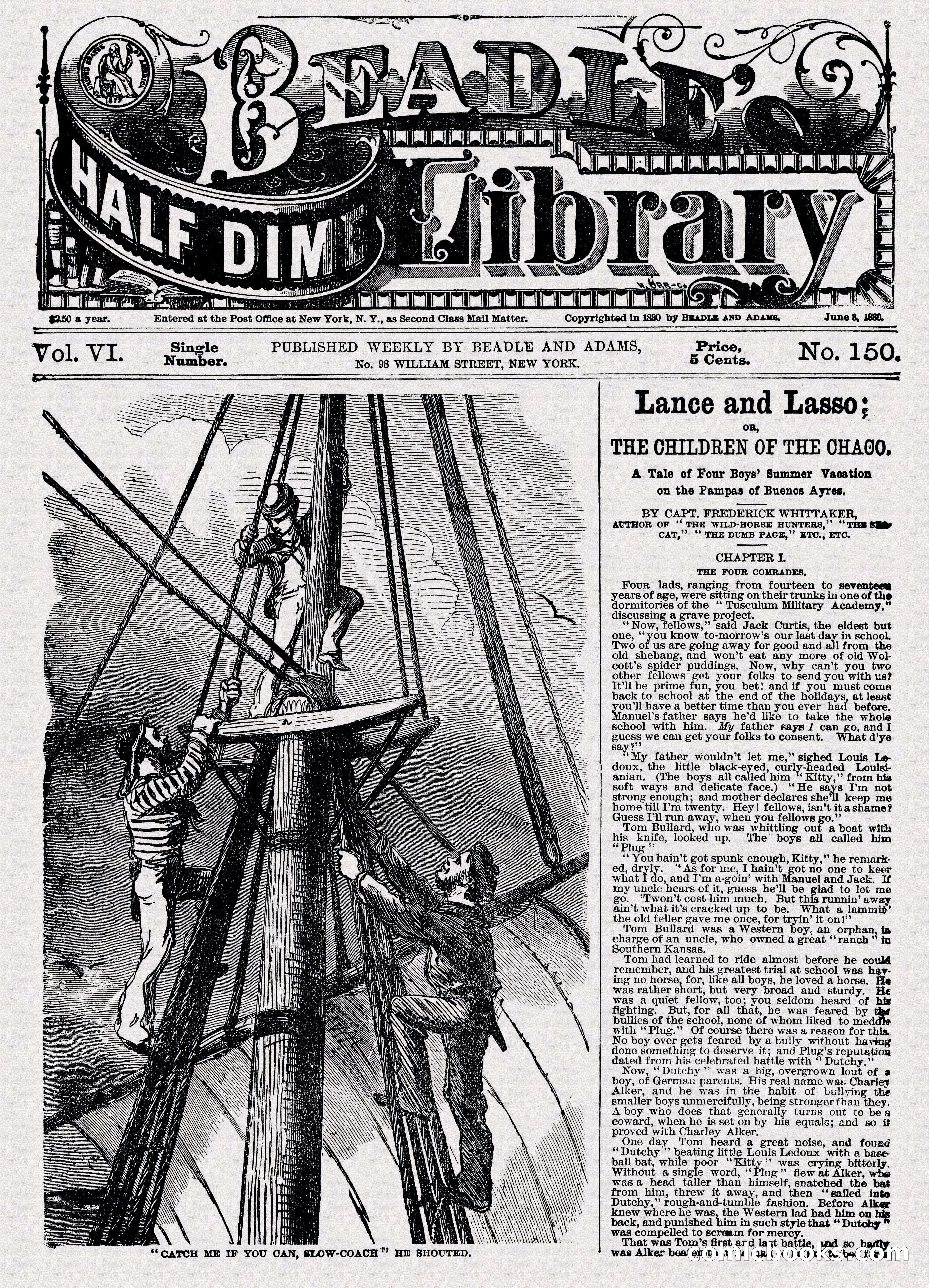 Beadle's Half Dime Library, Vol. 1, No. 8 — page 4 of 10