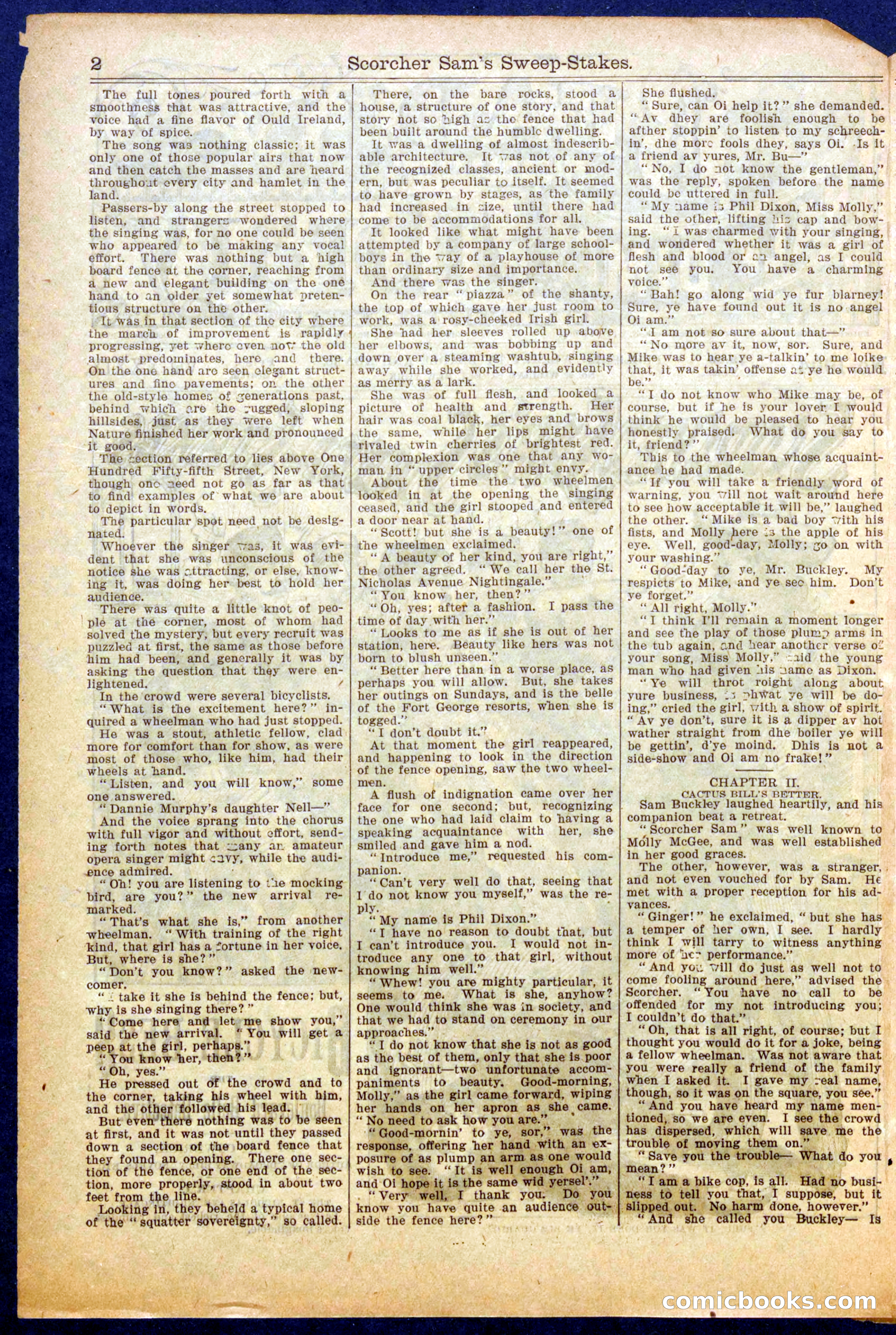 Beadle's Half Dime Library, No. 1004 — page 2 of 16