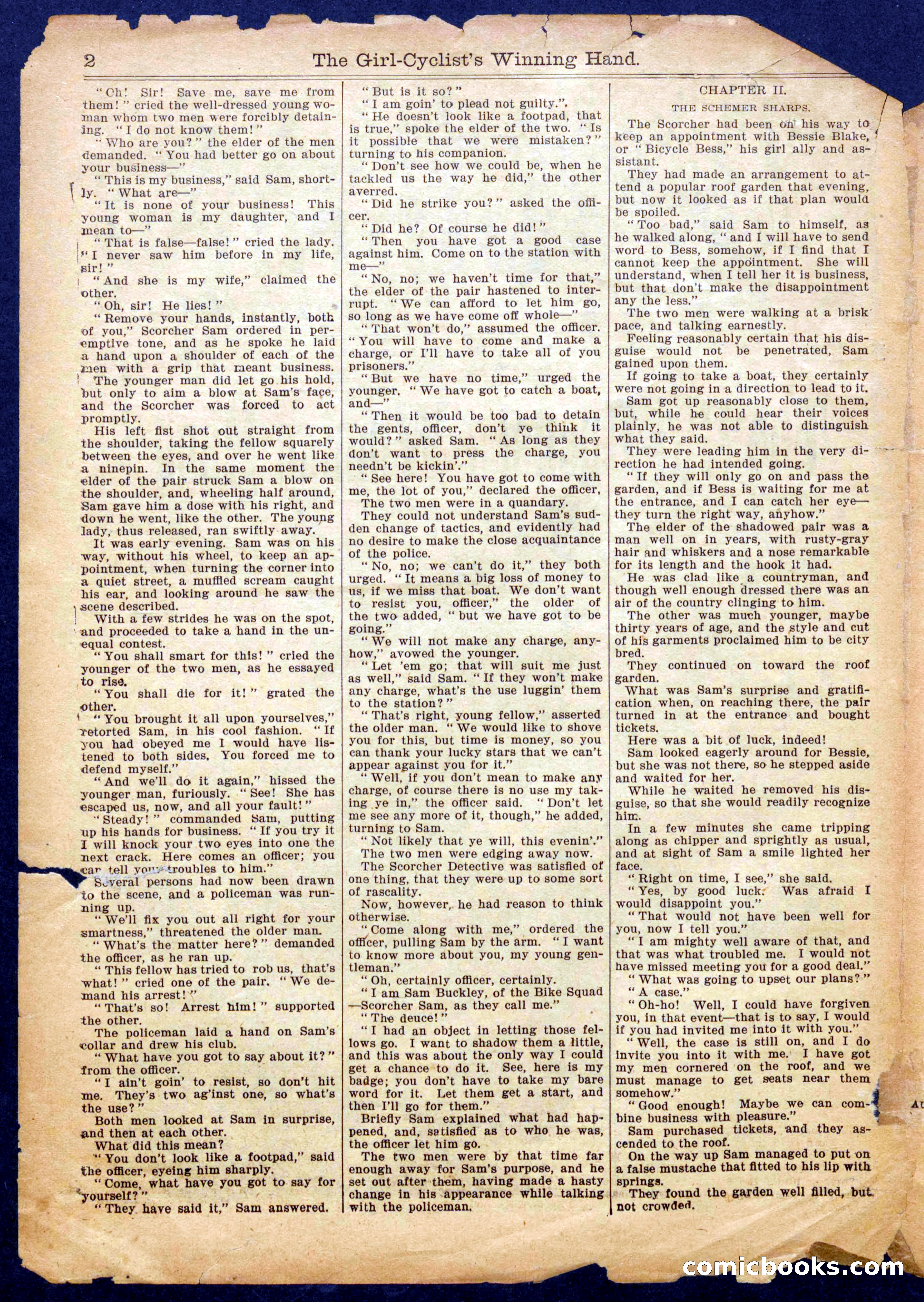 Beadle's Half Dime Library No. 1009 — page 2 of 16