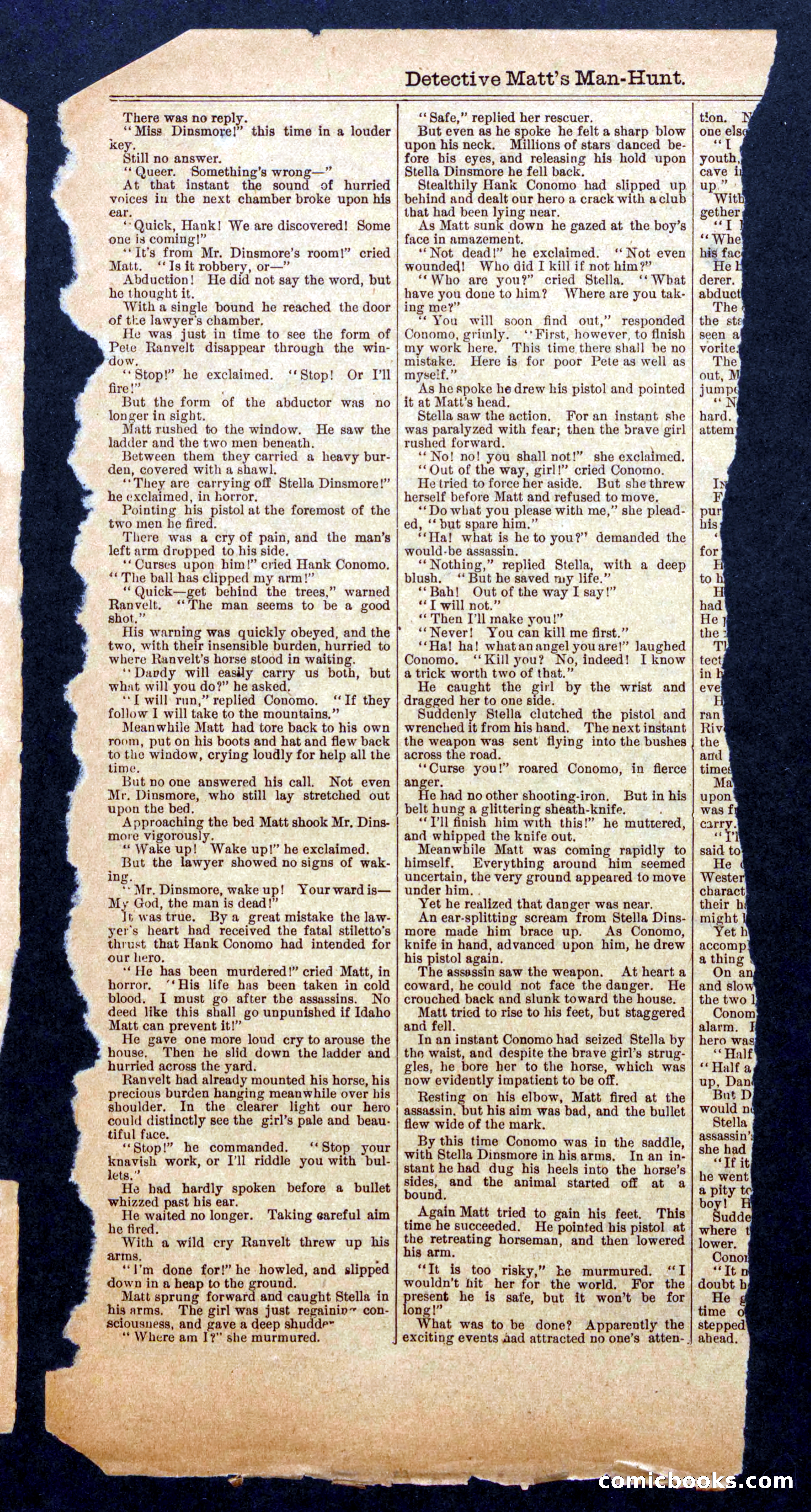 Beadle's Half Dime Library No. 1017 — page 5 of 16