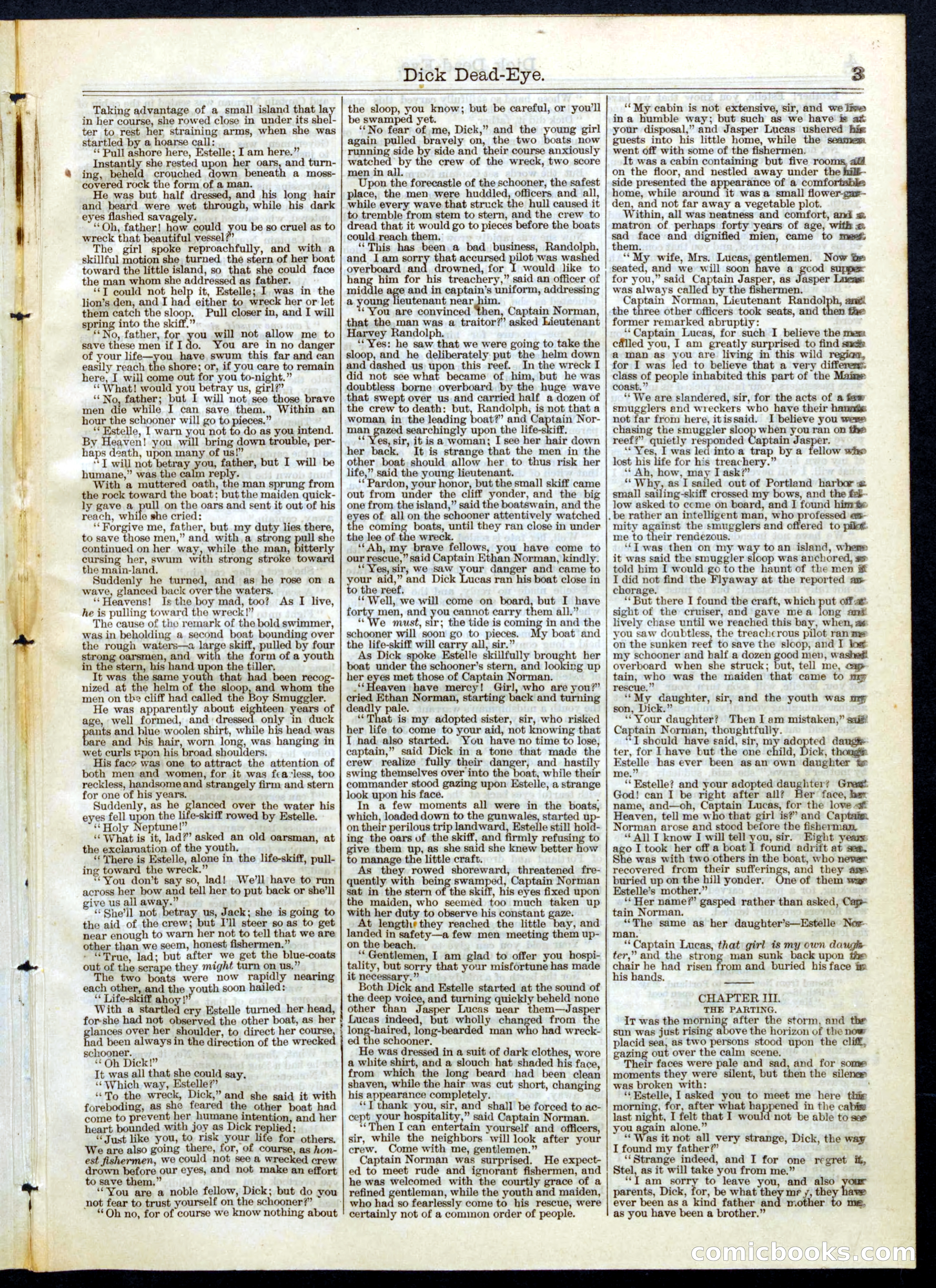 Beadle's Half Dime Library No. 102 — page 3 of 16