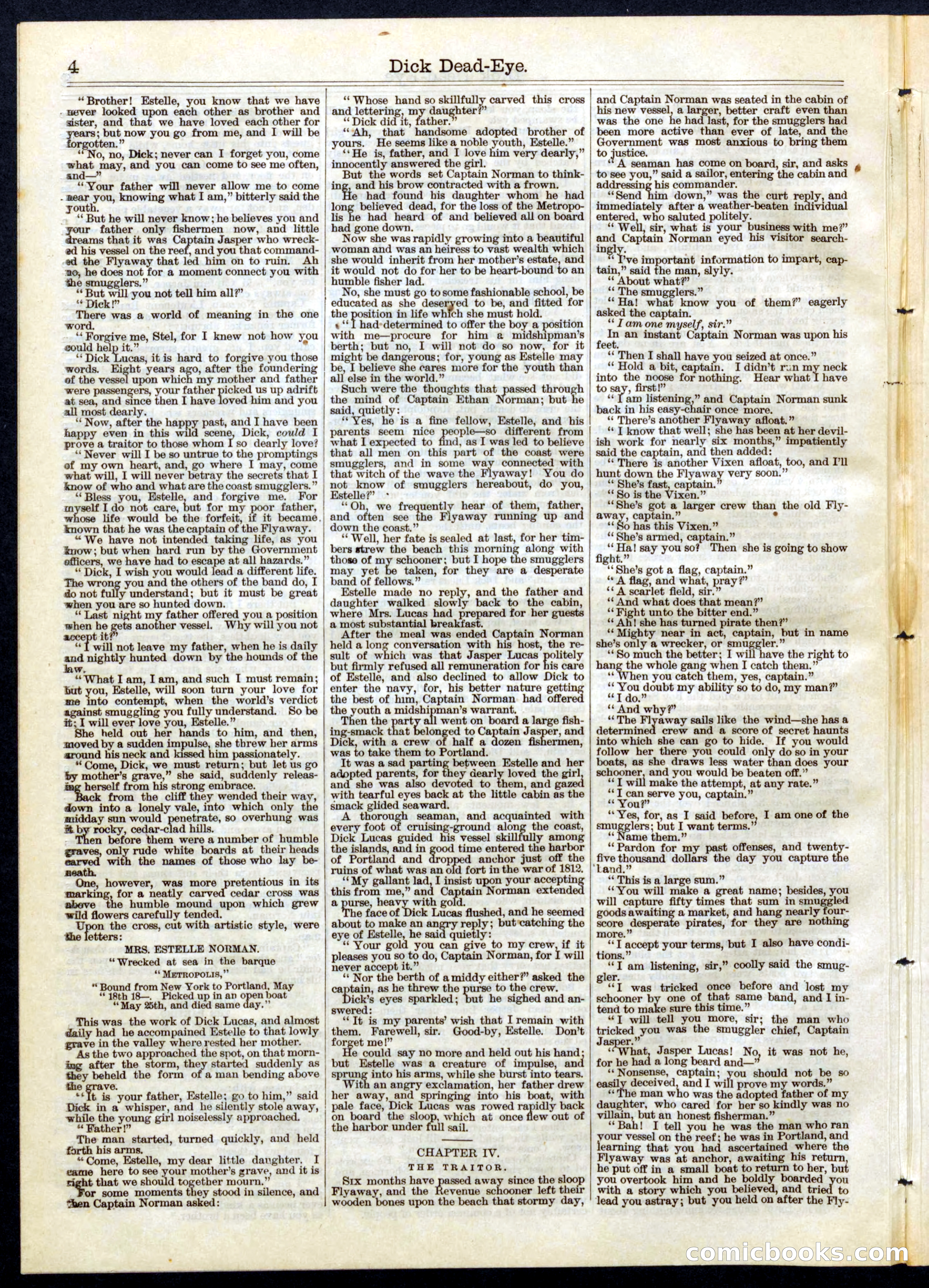 Beadle's Half Dime Library No. 102 — page 4 of 16