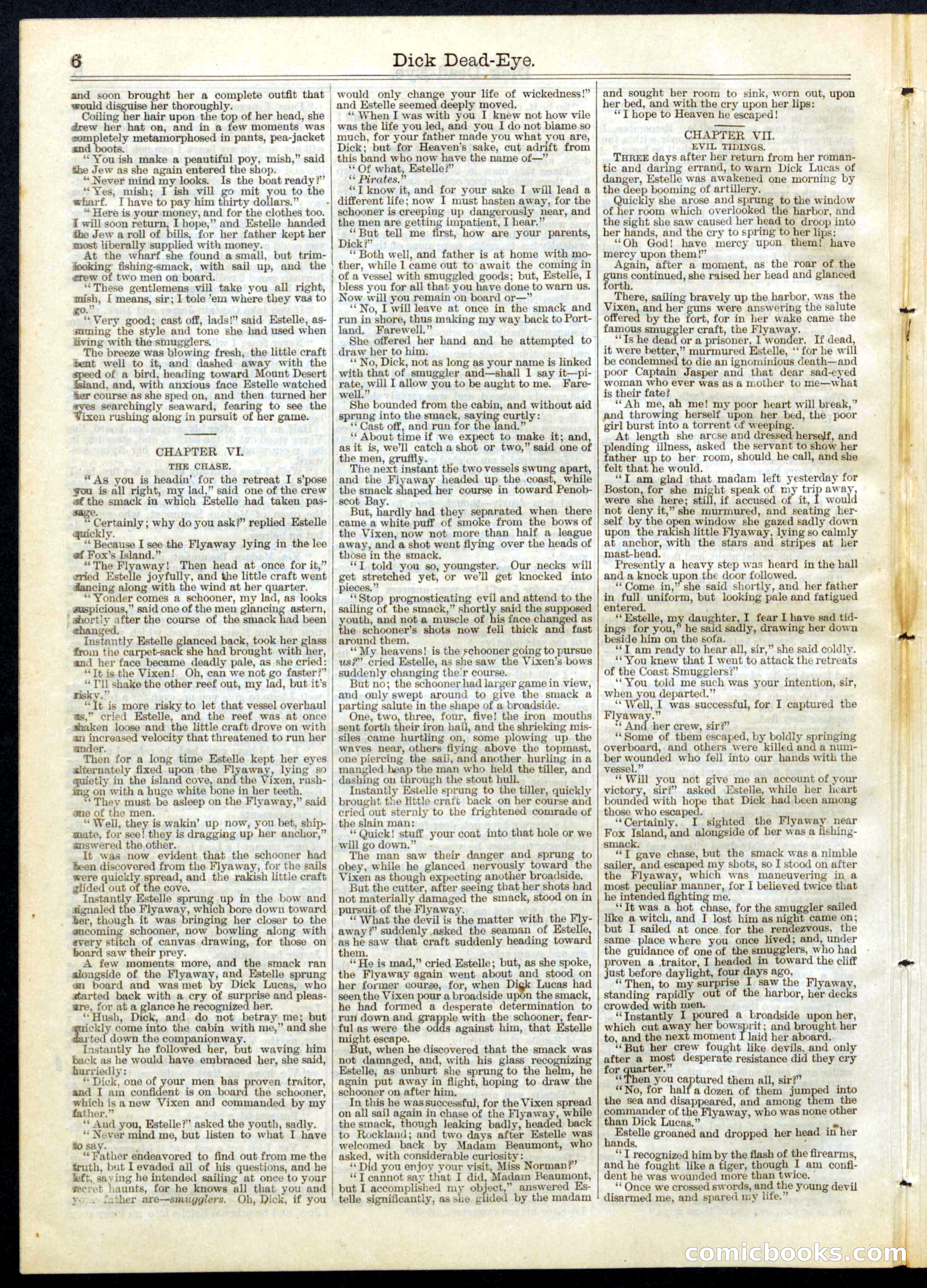 Beadle's Half Dime Library No. 102 — page 6 of 16
