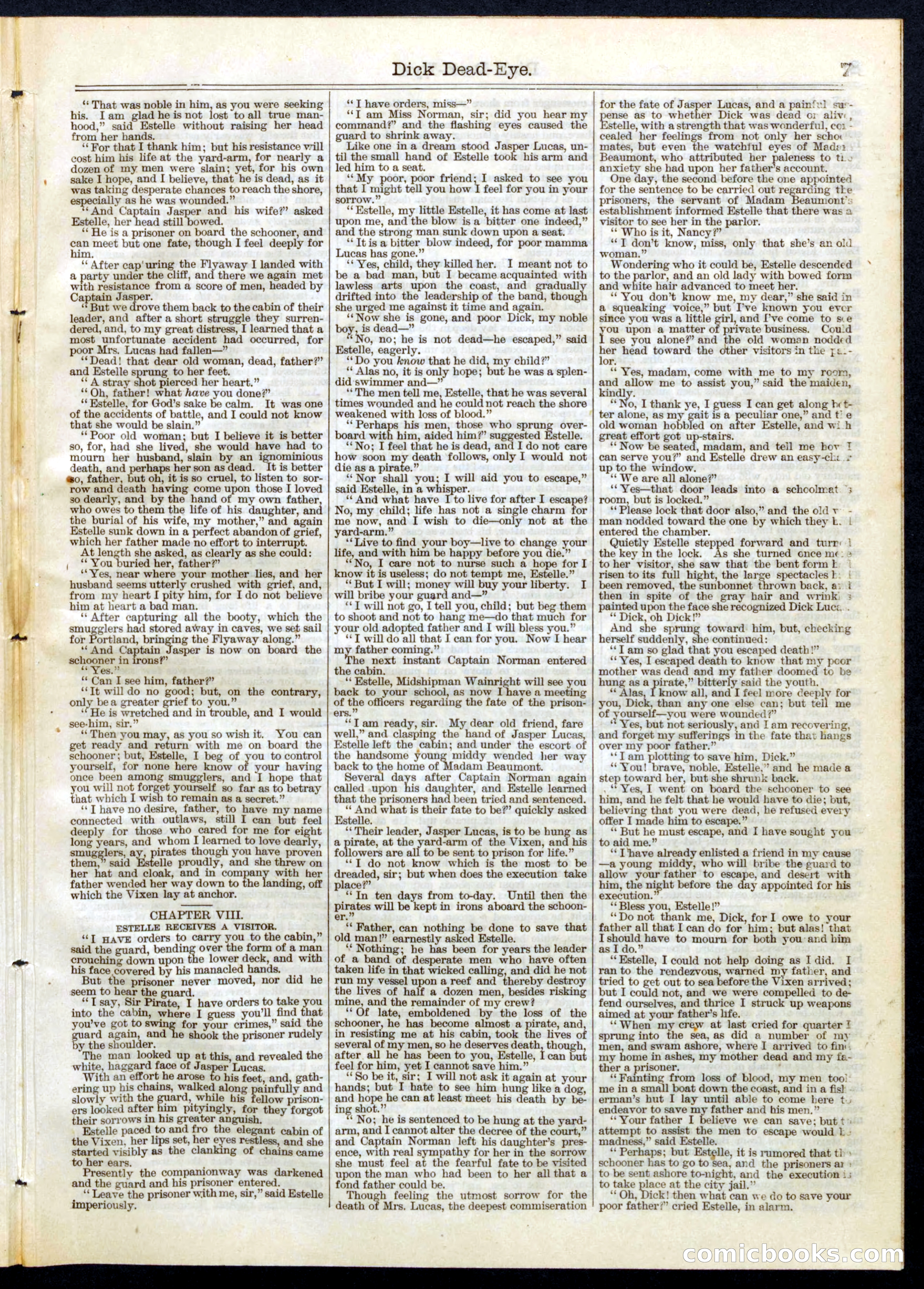 Beadle's Half Dime Library No. 102 — page 7 of 16