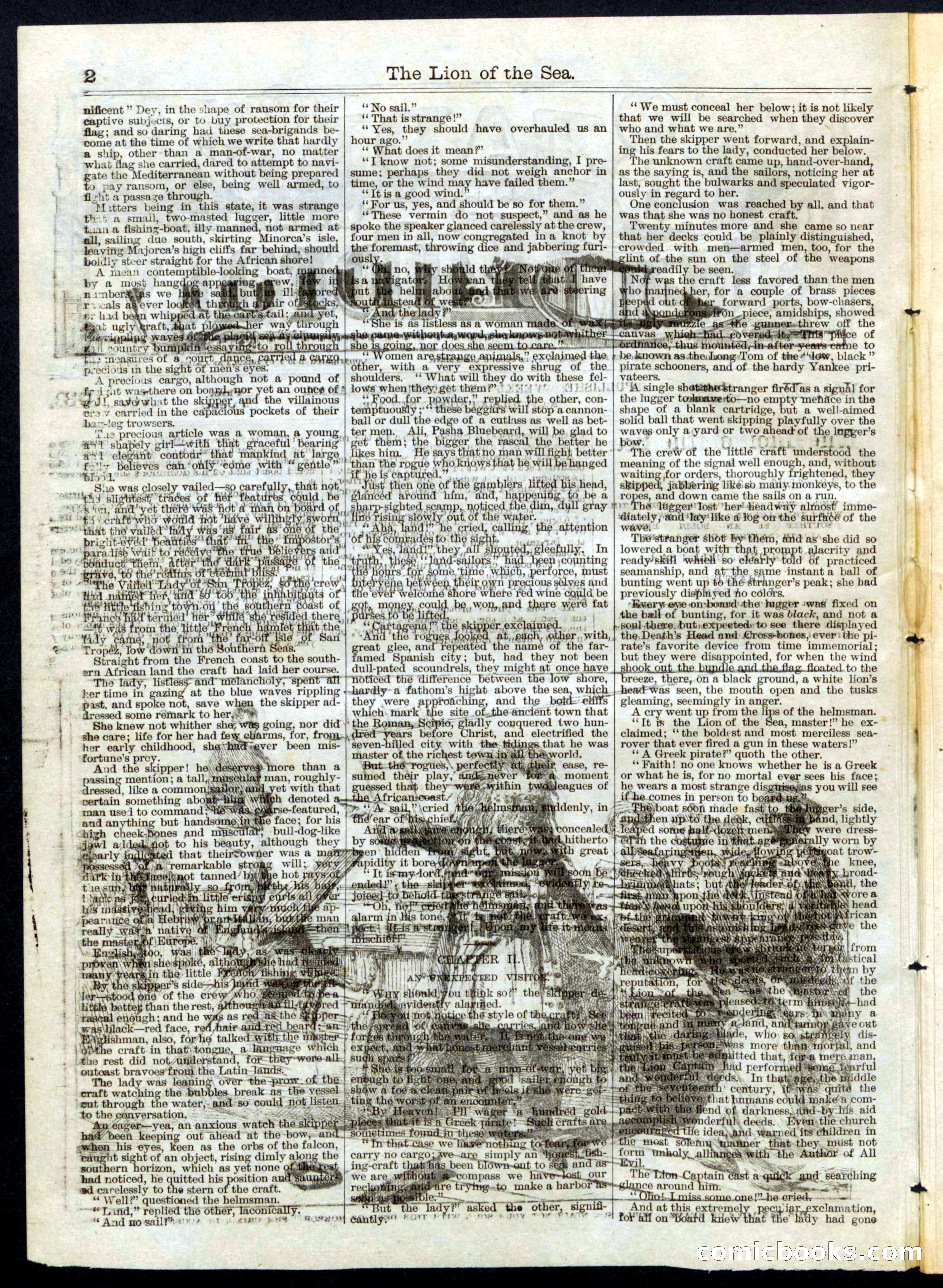 Beadle's Half Dime Library, No. 103 — page 2 of 20
