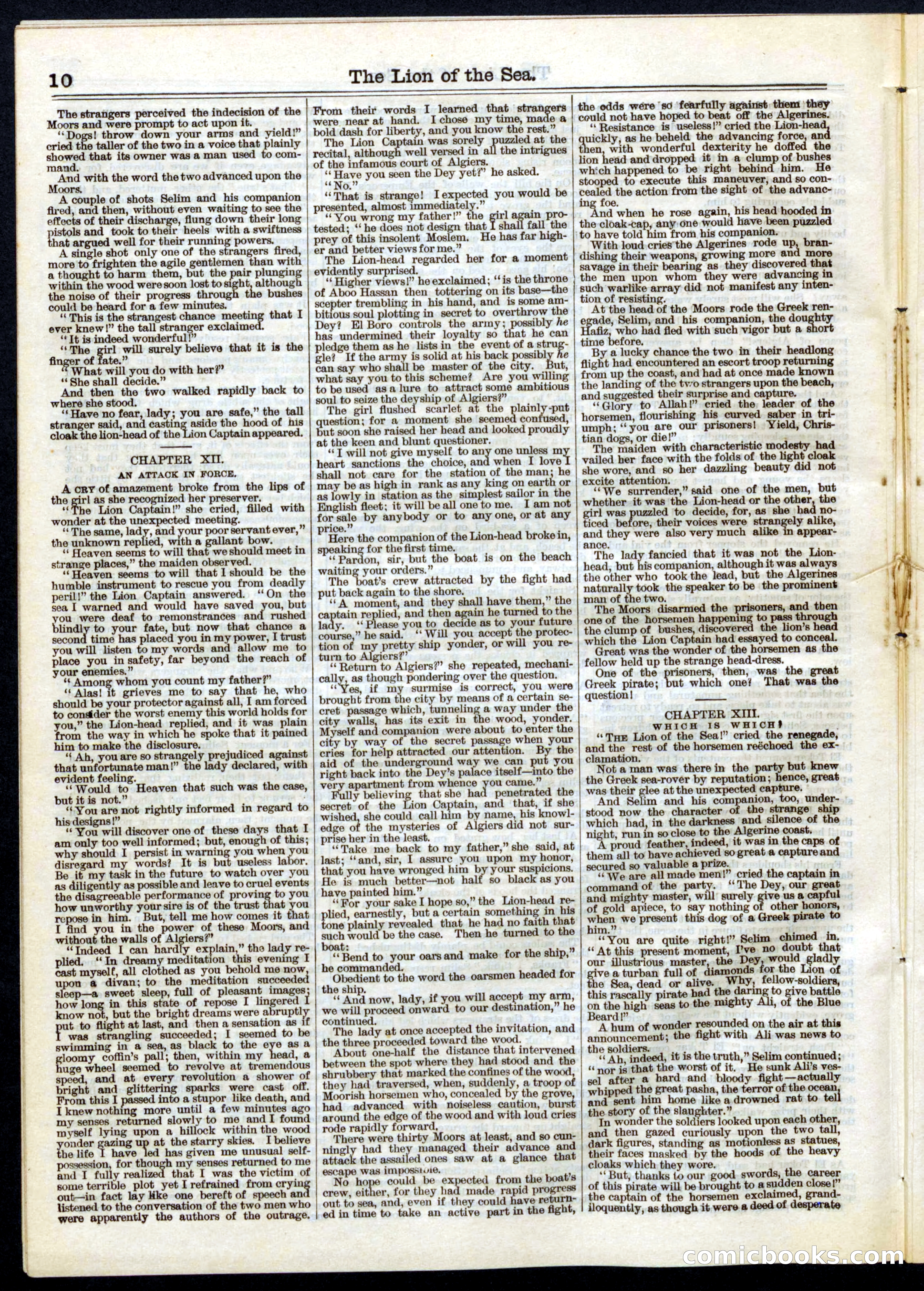 Beadle's Half Dime Library, No. 103 — page 10 of 20
