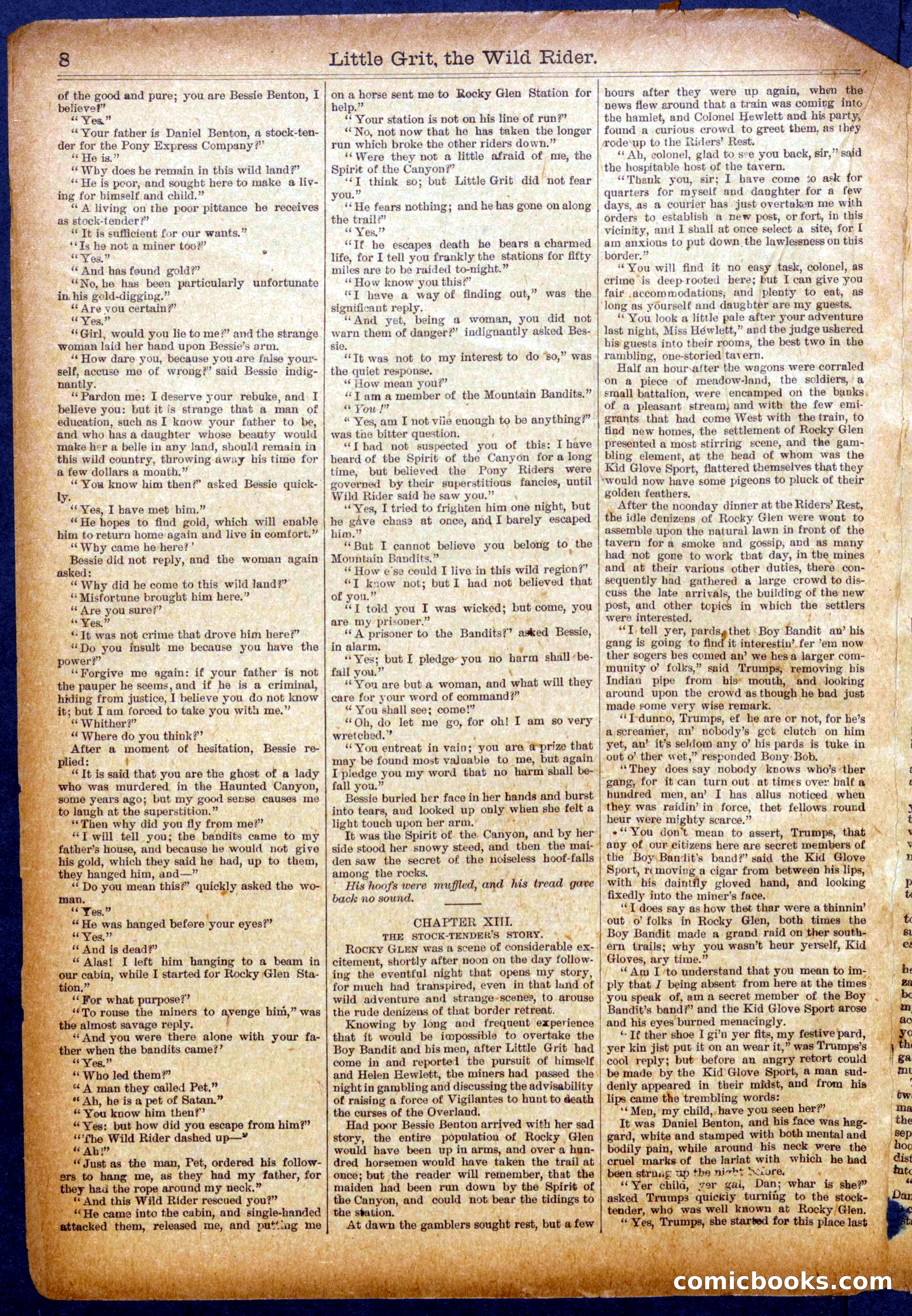 The Half Dime Library, No. 1042 — page 8 of 16