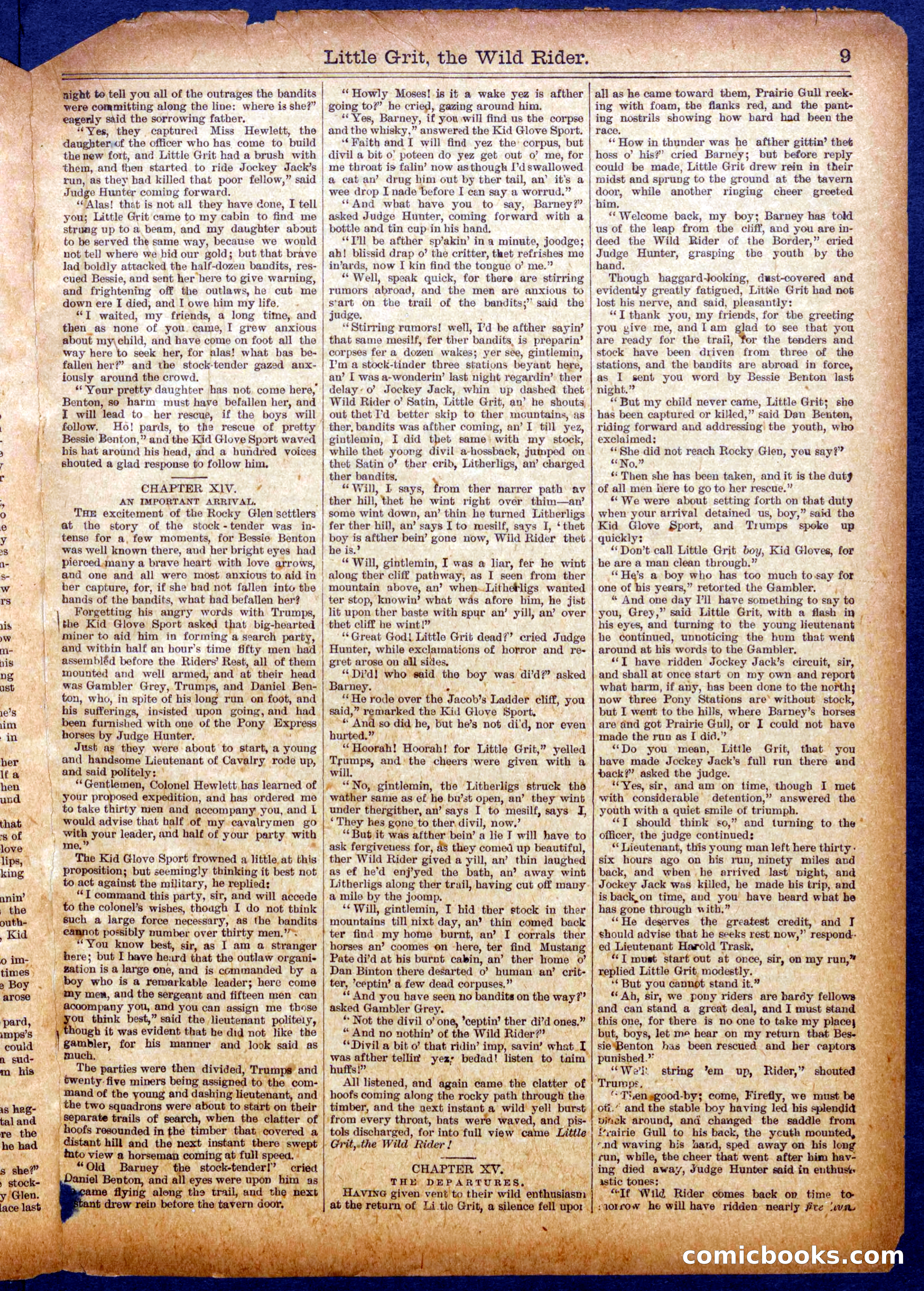 The Half Dime Library, No. 1042 — page 9 of 16