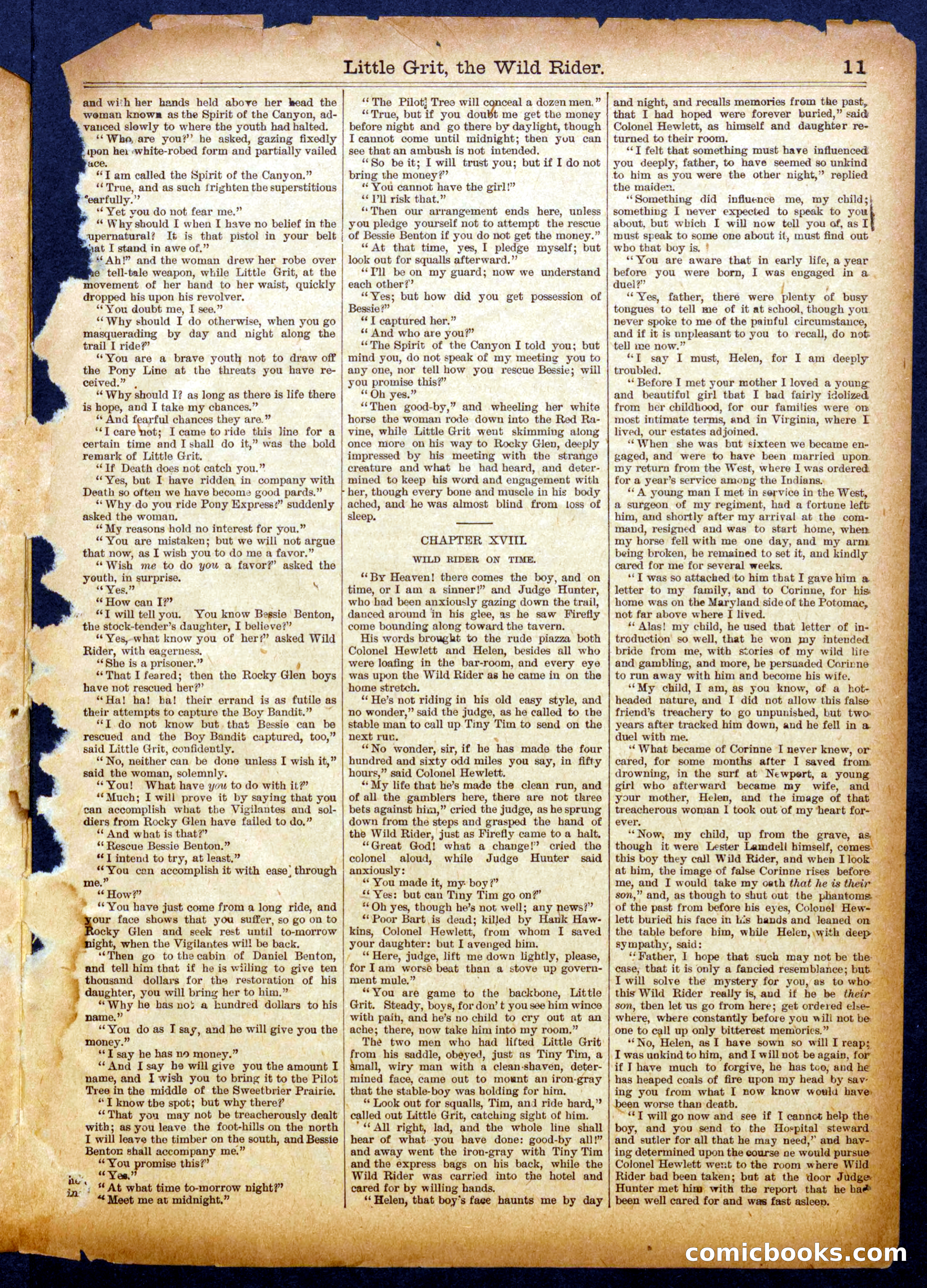 The Half Dime Library, No. 1042 — page 11 of 16