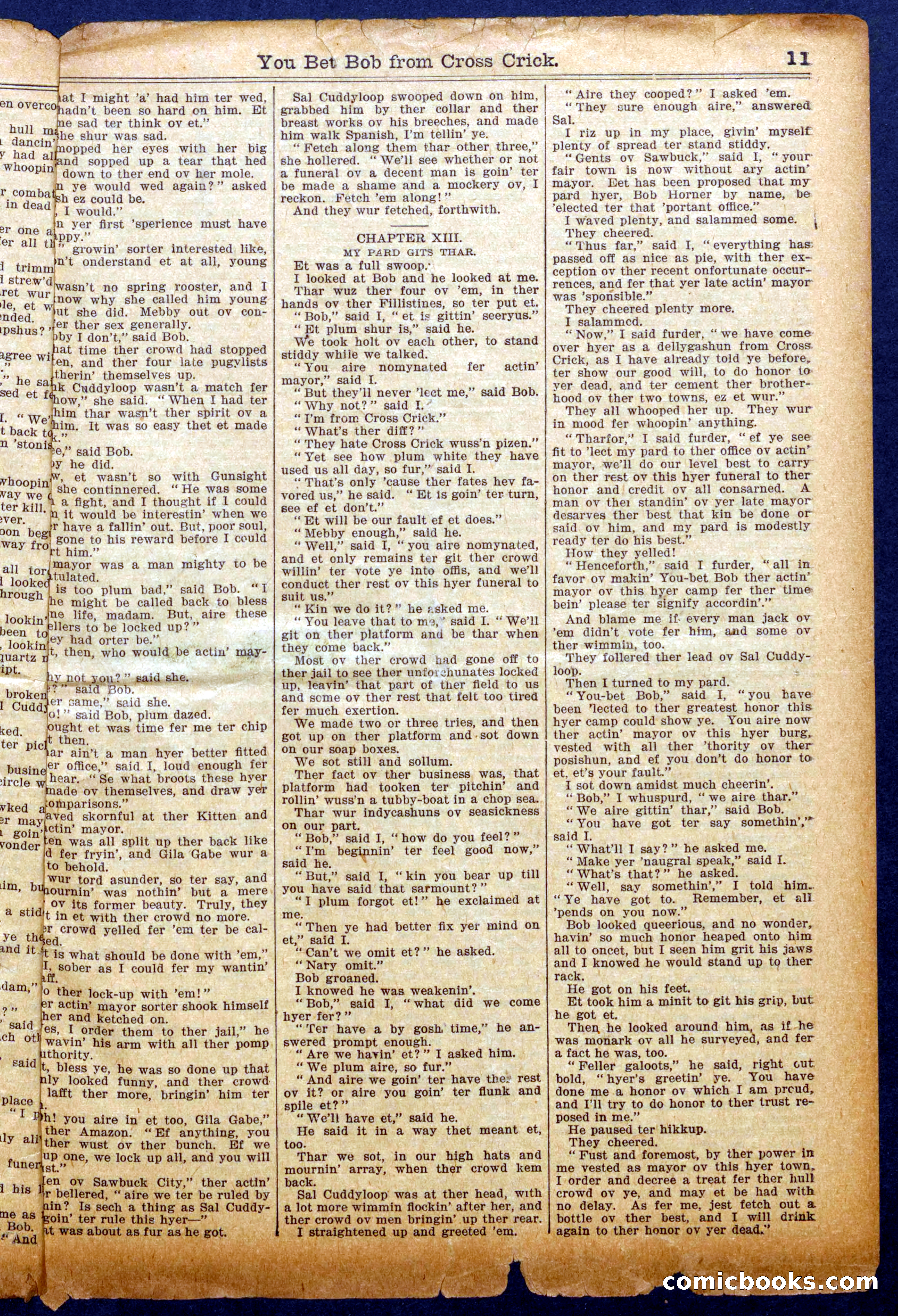 You Bet Bob from Cross Crick — page 11 of 16