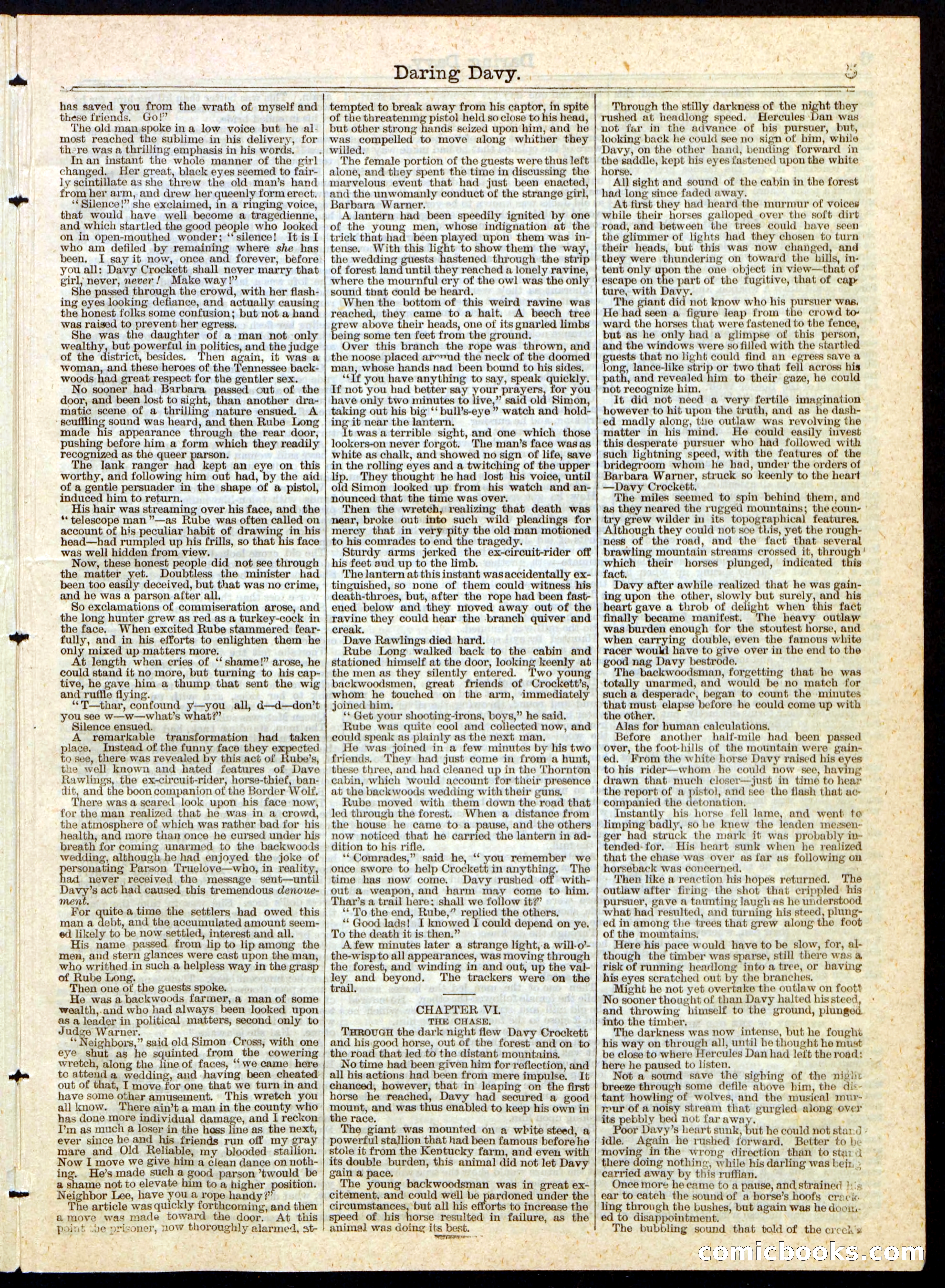 Beadle's Half Dime Library, No. 108 — page 5 of 16