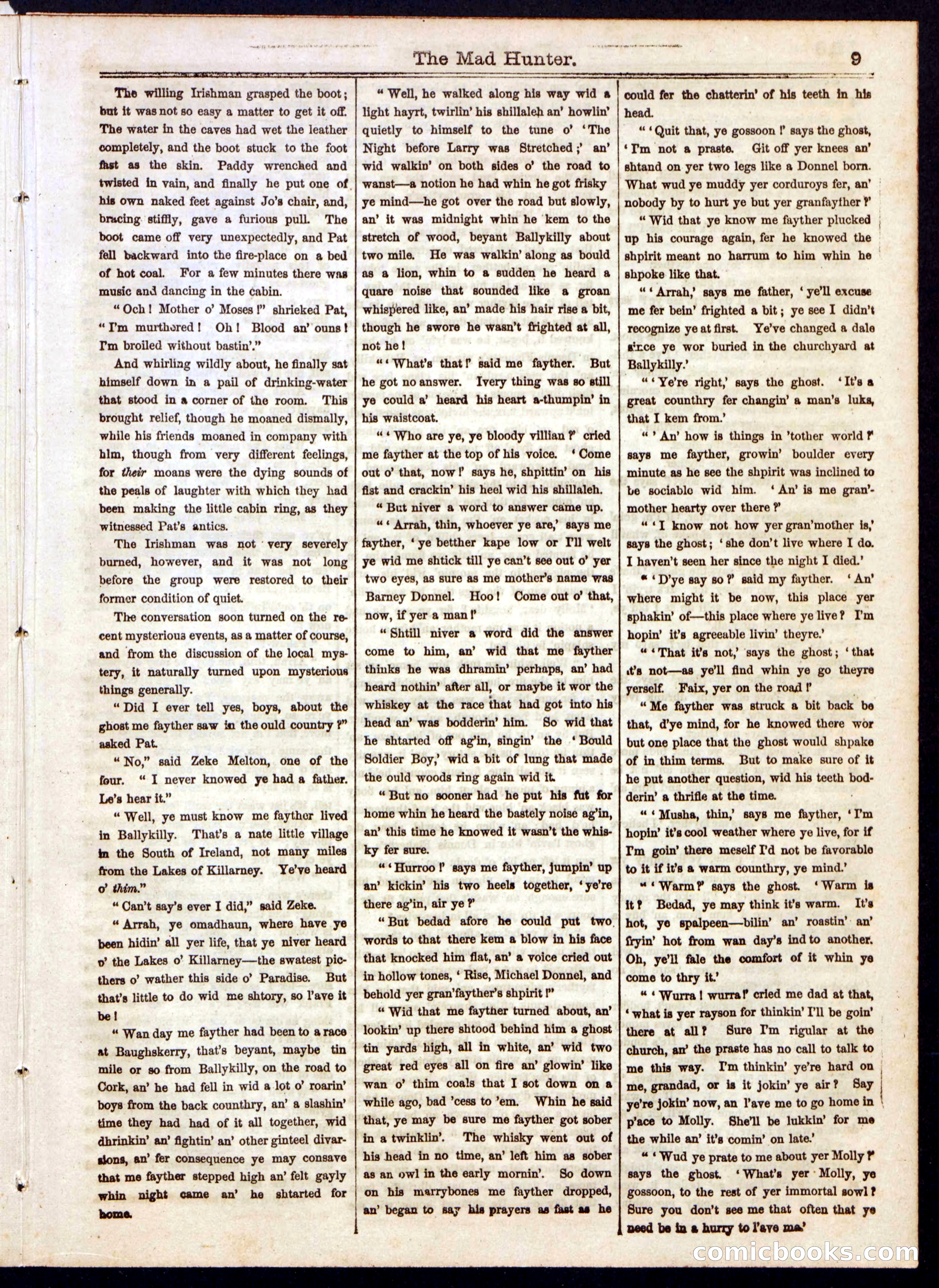 Beadle's Half Dime Library No. 112 — page 9 of 20